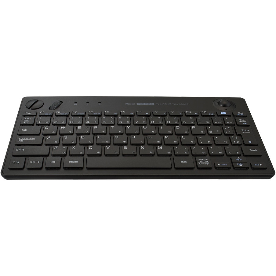 FKB-R252BK 無線トラックボールキーボード MCO 電波周波数2.4GHz帯