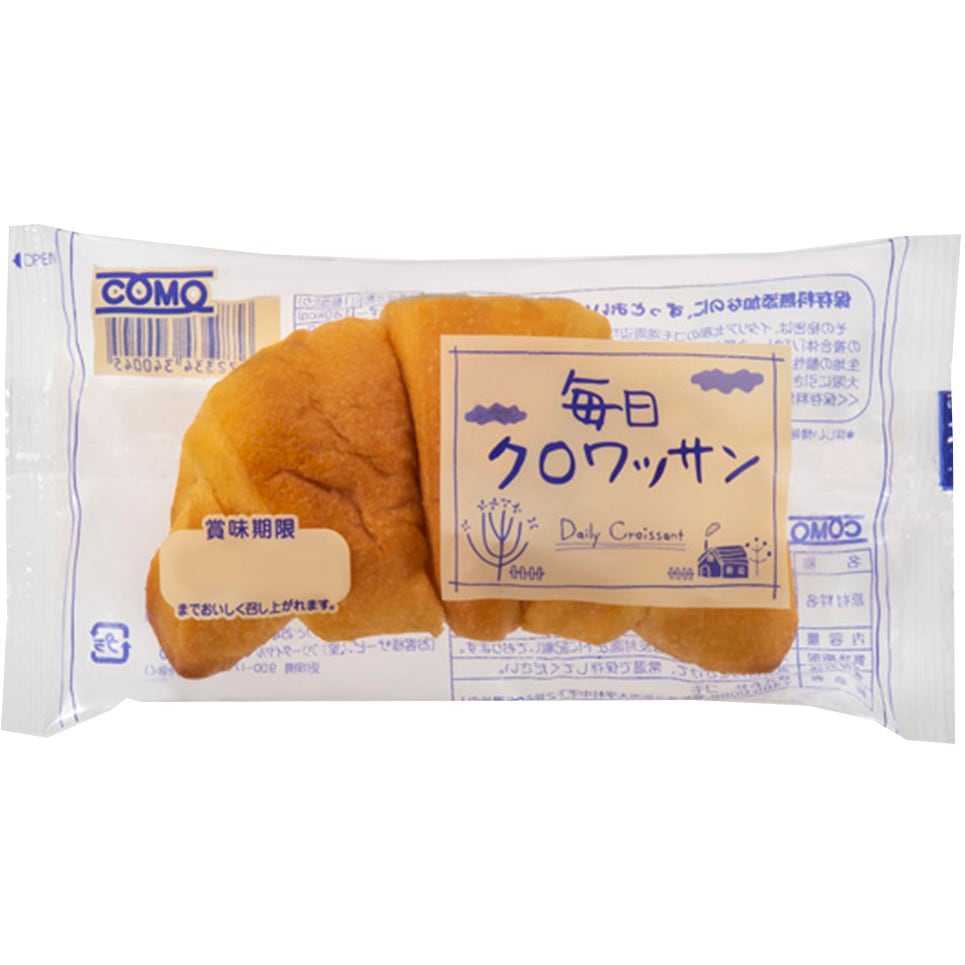 毎日クロワッサン 1セット(38g×6個) コモ 【通販モノタロウ】
