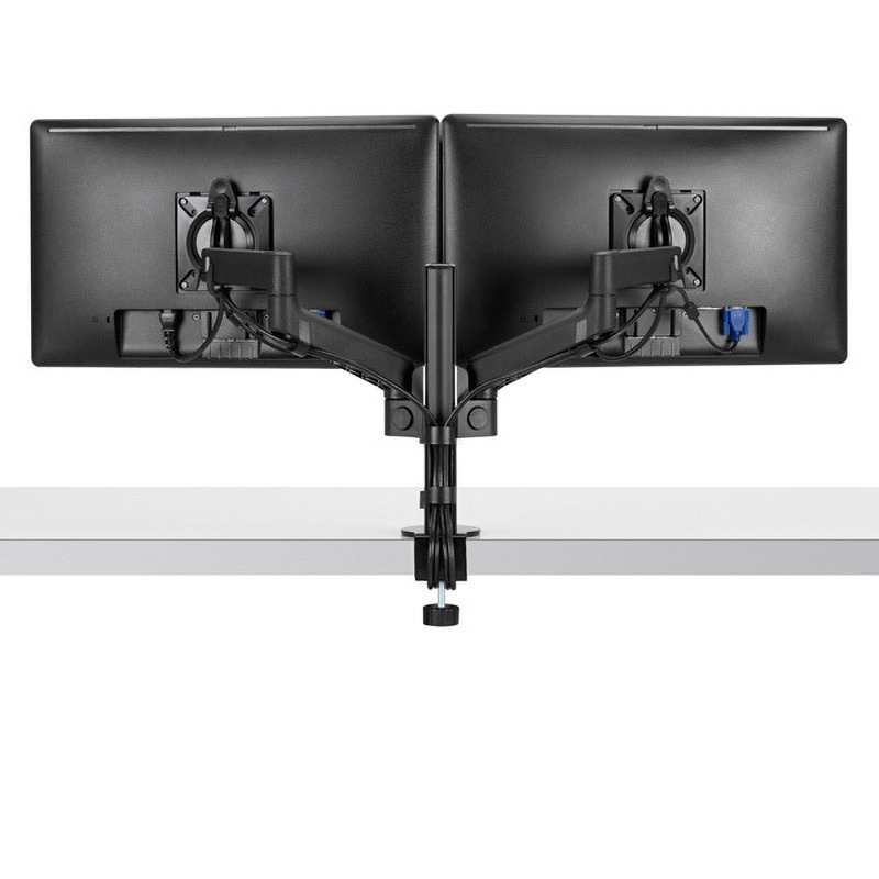 CBS Lima Dual Black ポストマウント方式 モニターアーム 2台用 CBC