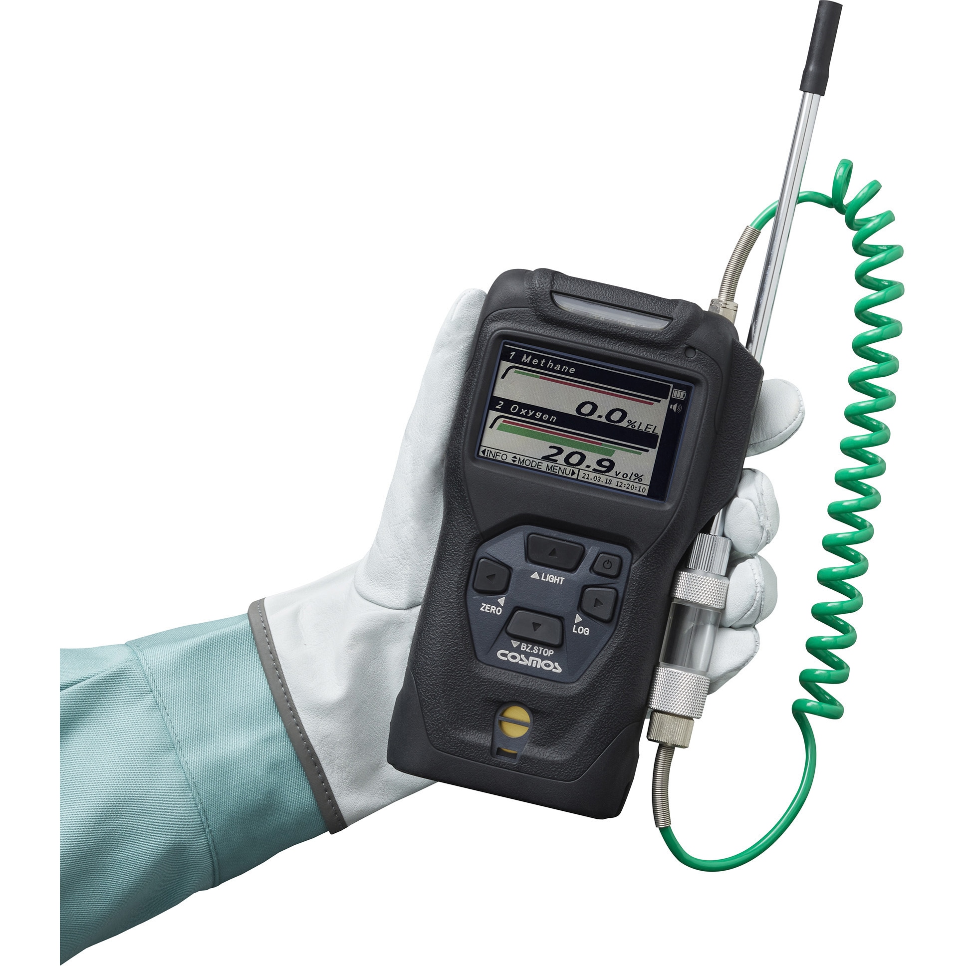 XP-3318Ⅱ-アセチレン_充 ポータブルガス検知器 XP-3318Ⅱ 1セット 新