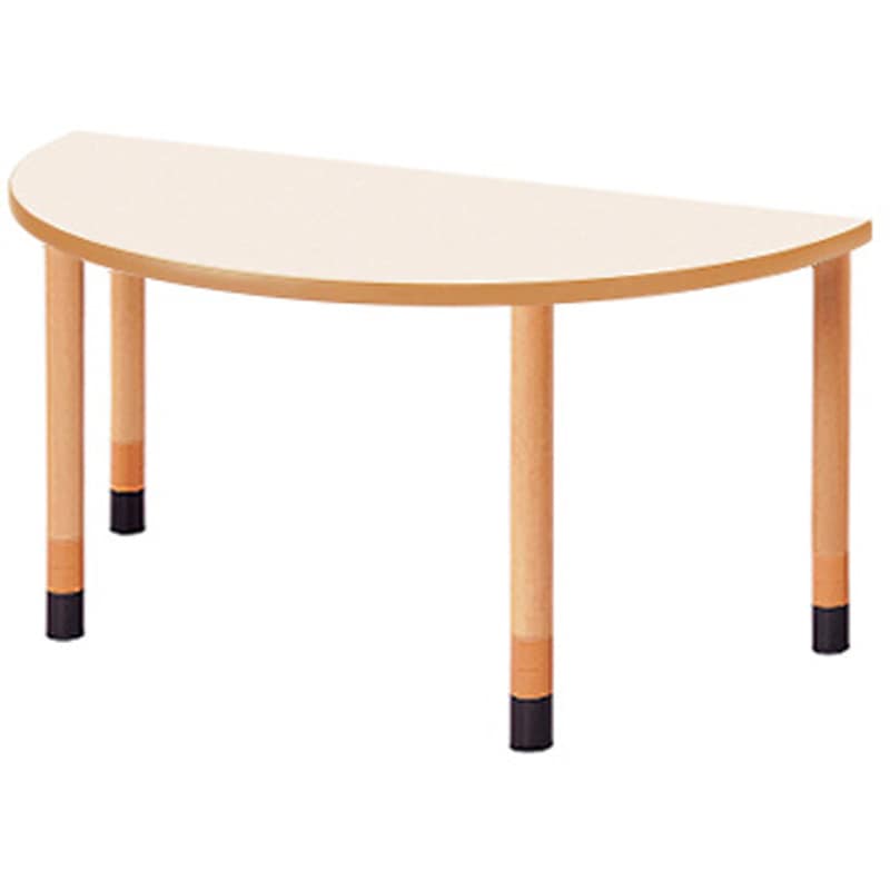 FPA-1890HR-IV 福祉・医療施設テーブル ニシキ工業 組立式 アイボリー色 幅1800mm奥行900mm高さ660・700・740mm  FPA-1890HR-IV