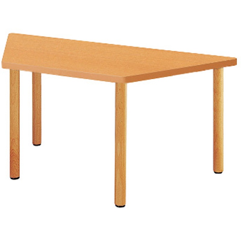 FA-1878D-MW 福祉・医療施設テーブル ニシキ工業 組立式 ミディアムウッド色 幅1800mm奥行780mm高さ700mm  FA-1878D-MW