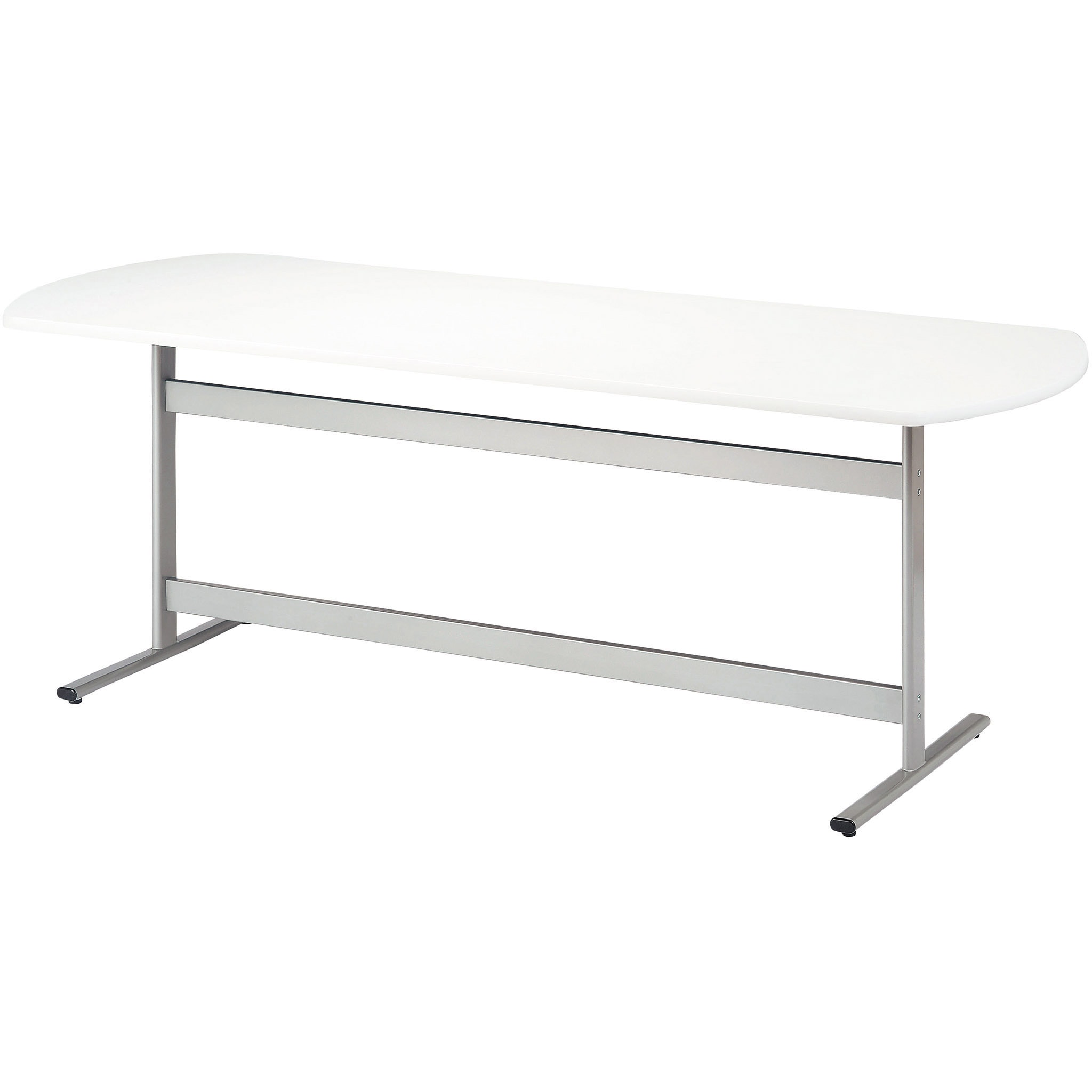 MST-2190-WH 福祉・医療施設テーブル ニシキ工業 ホワイト色 組立式 幅2100mm奥行900mm高さ900mm  MST-2190-WH