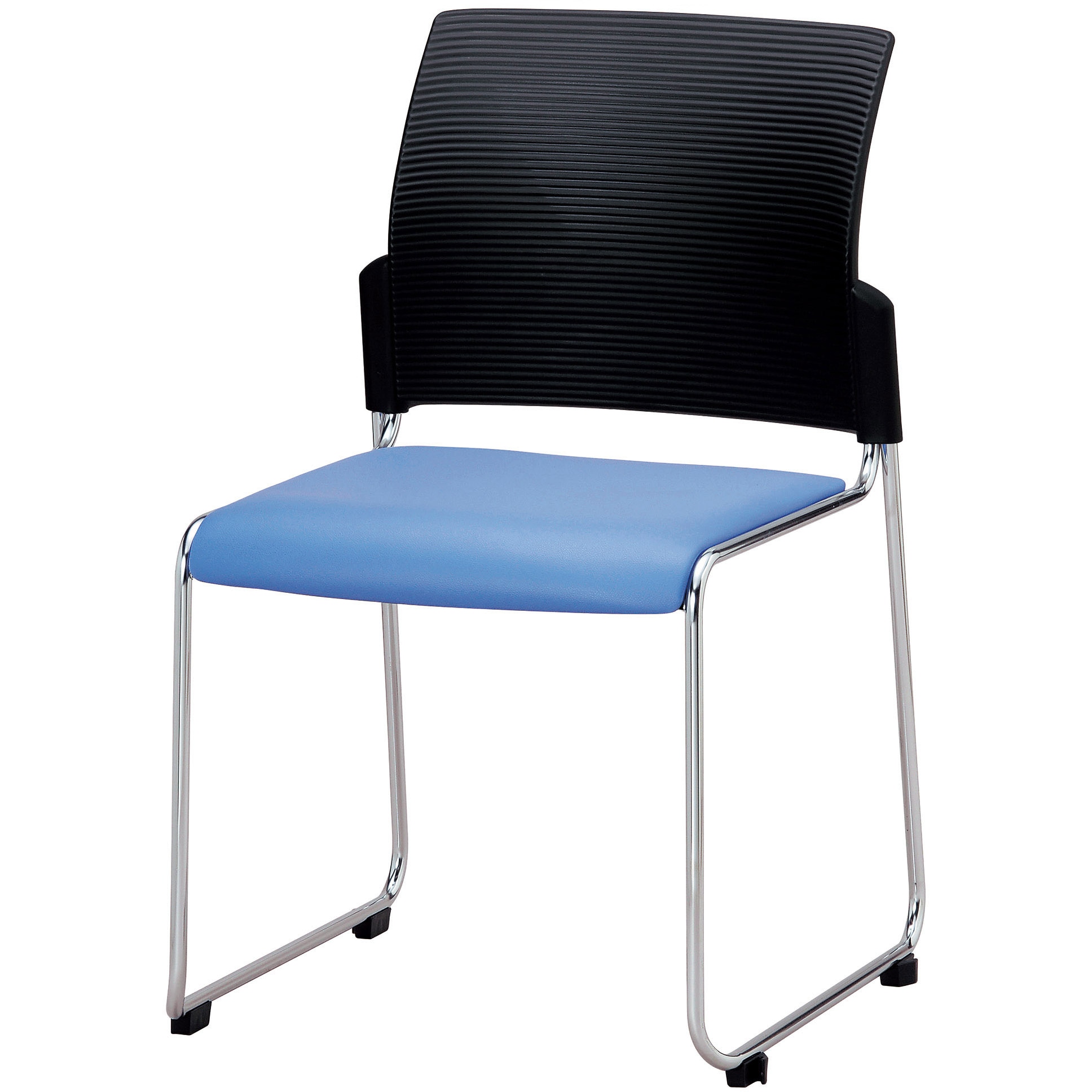 FC-88VB-BL チェア ニシキ工業 スタッキング可能(4脚まで) ブルー色   FC-88VB-BL