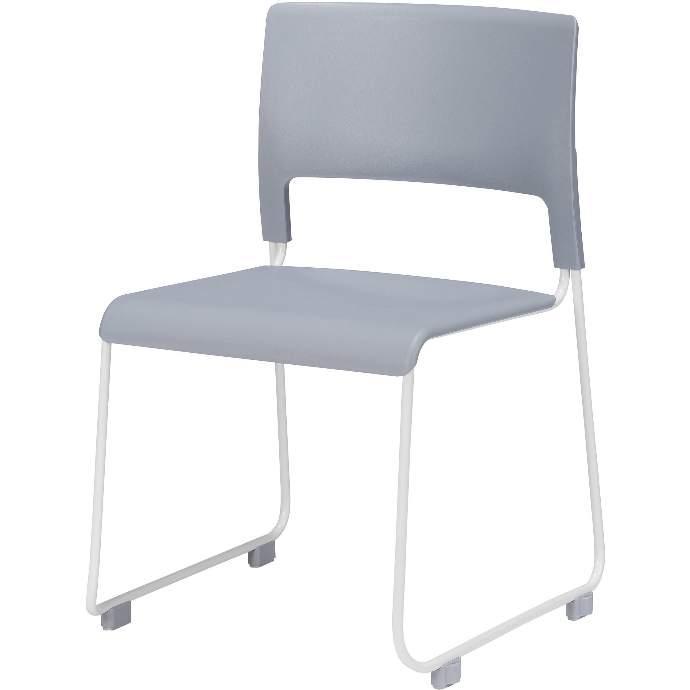 MOL-17-GRY チェア ニシキ工業 スタッキング可能(4脚まで) グレー色   MOL-17-GRY