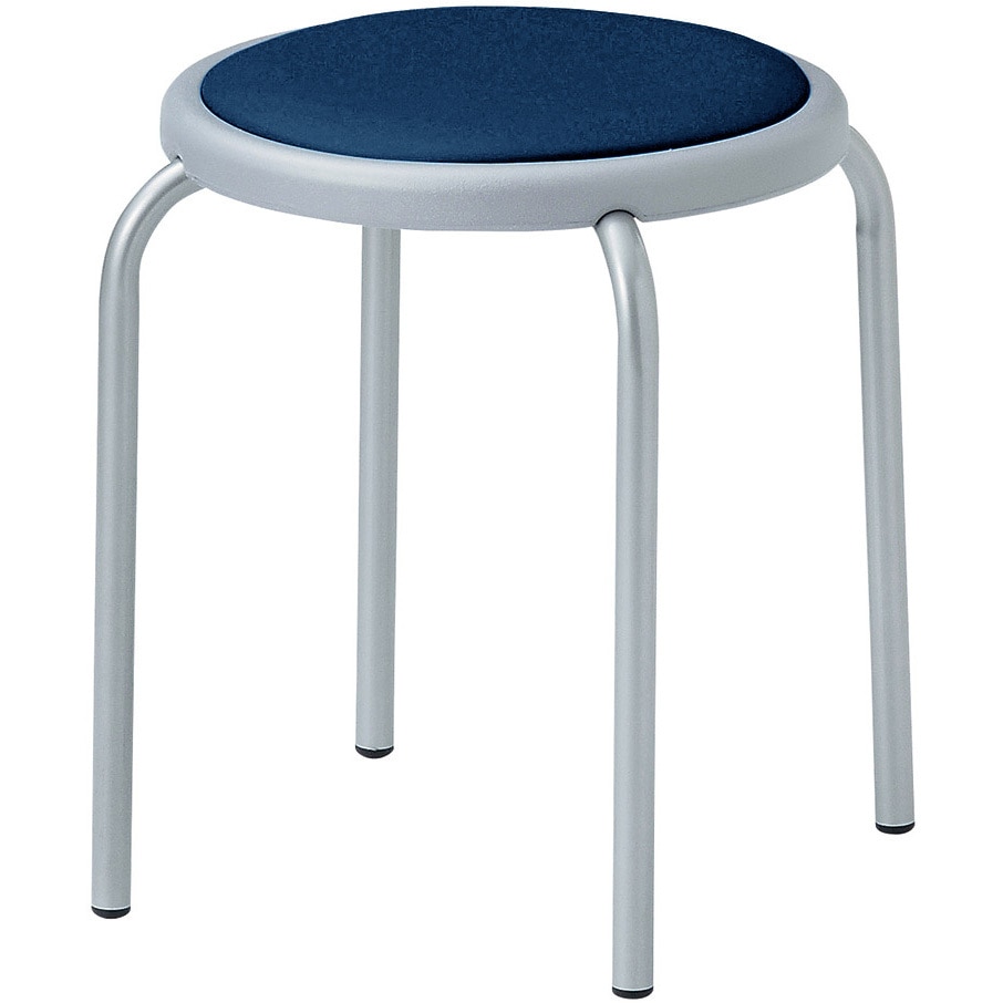 ST-25T-NV チェア ニシキ工業 スタッキング可能(6脚まで) ネイビー色   ST-25T-NV