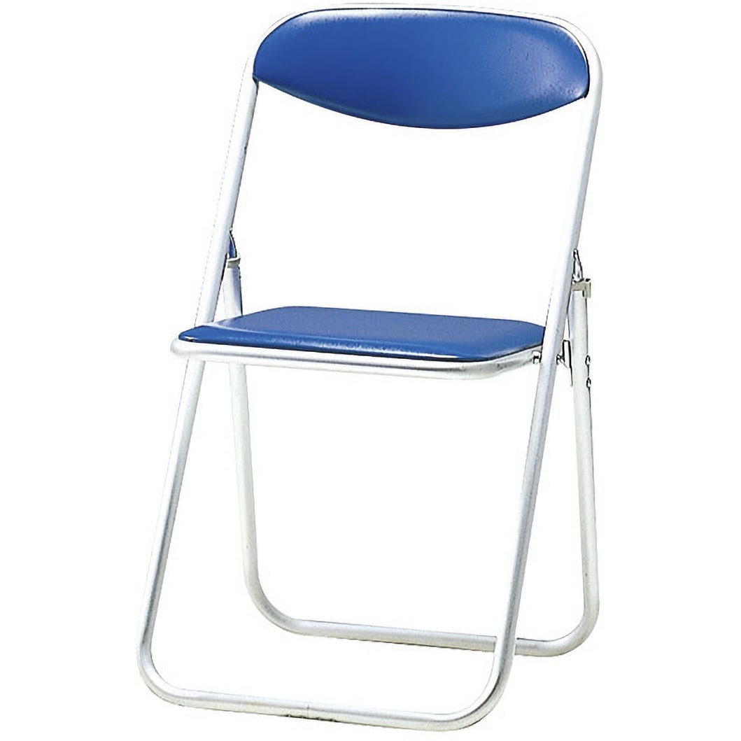 SO-60AM-BL 折りたたみパイプ椅子 ニシキ工業 ブルー色 幅460mm奥行460mm高さ760mm  SO-60AM-BL