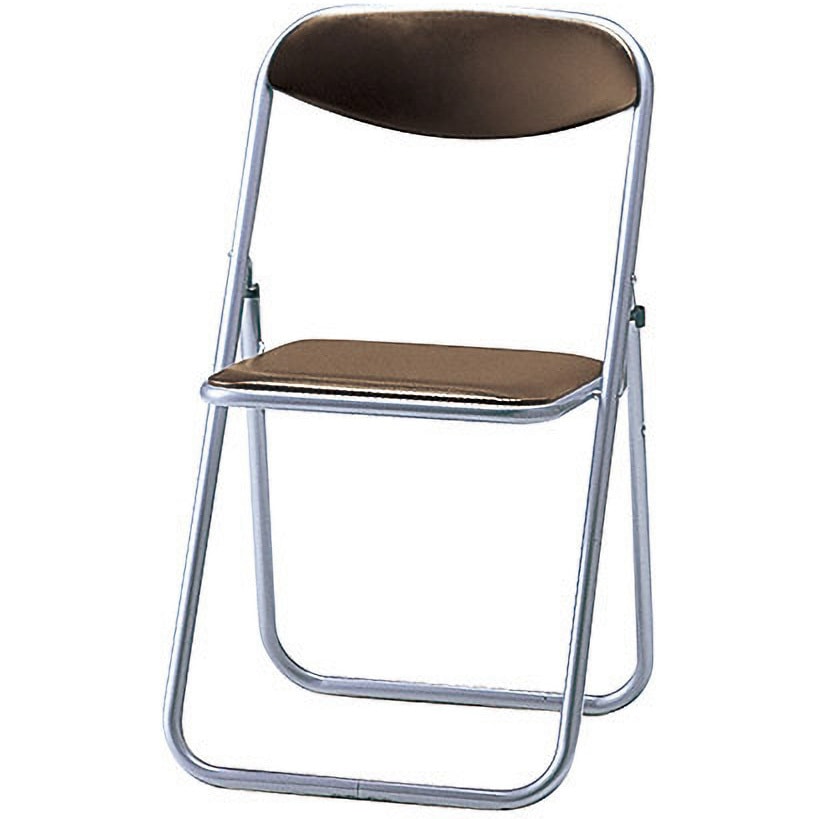SO-60AT-DB 折りたたみパイプ椅子 ニシキ工業 ダークブラウン色 幅