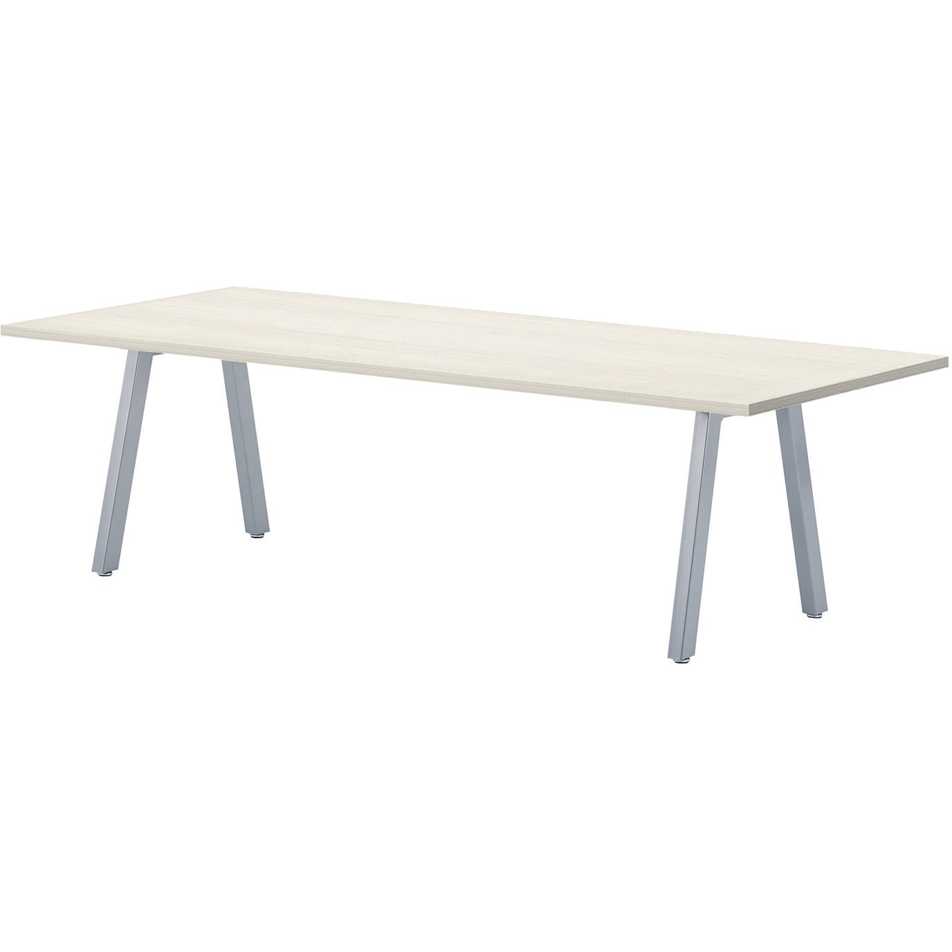 BL-S2812K-WG ビッグテーブル ニシキ工業 ホワイトグレイン シルバ 幅2800mm奥行1200mm高さ720mm  BL-S2812K-WG