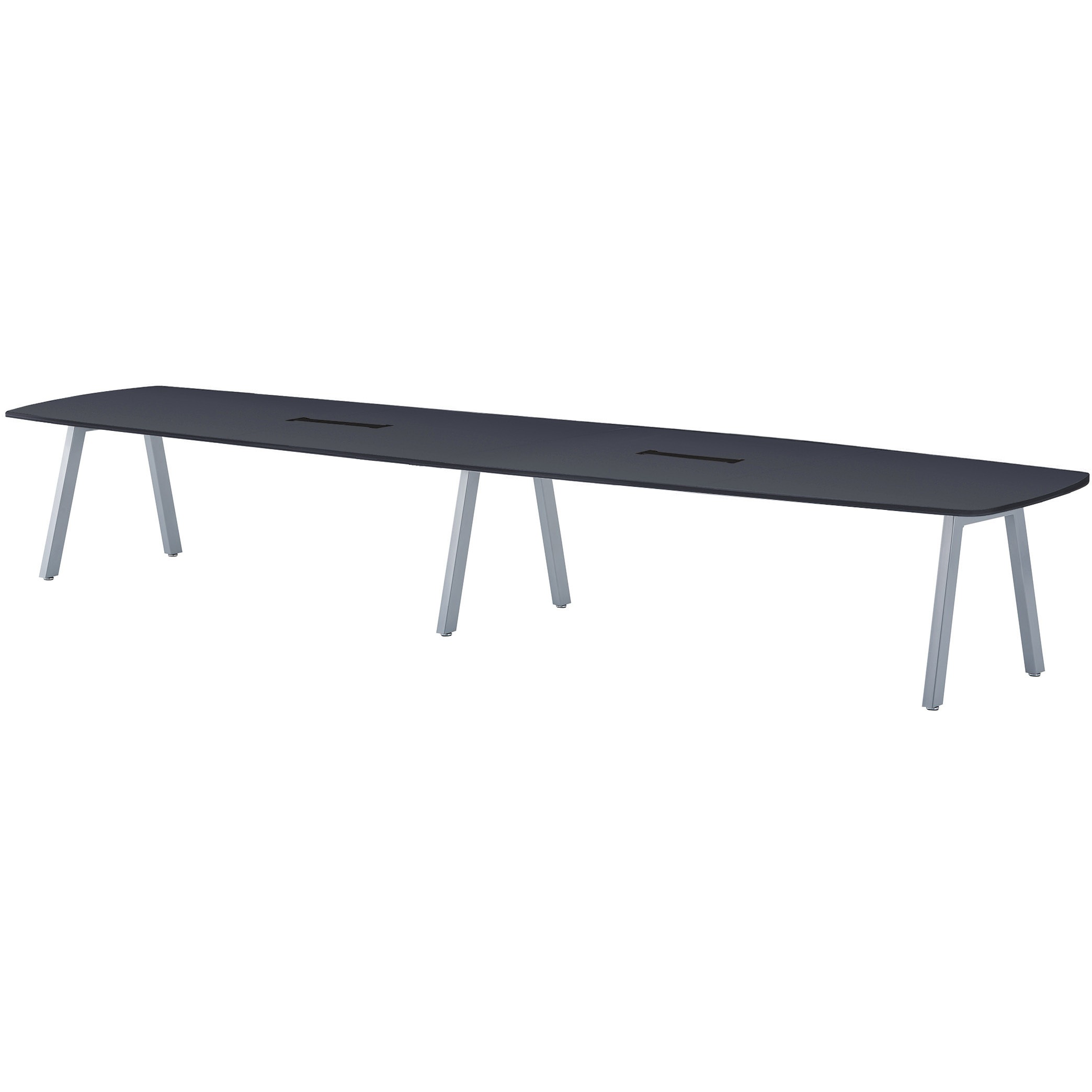 BL-S4814VW-MG ビッグテーブル ニシキ工業 マットグレイ シルバー 幅4800mm奥行1400mm高さ720mm  BL-S4814VW-MG 247,410円