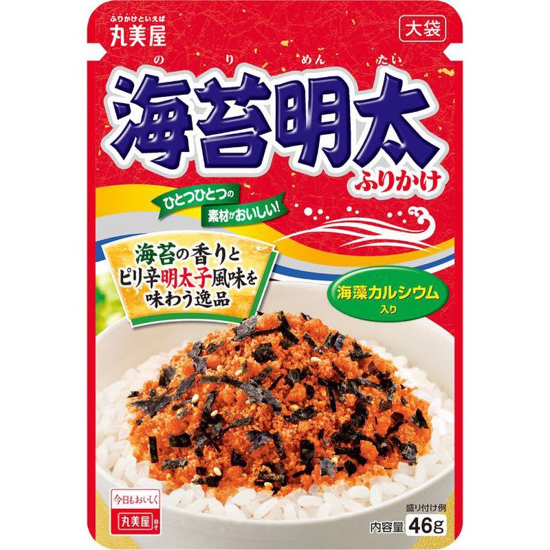 海苔明太ふりかけ大袋 1ケース(46g×80個) 丸美屋 【通販モノタロウ】 13,305円