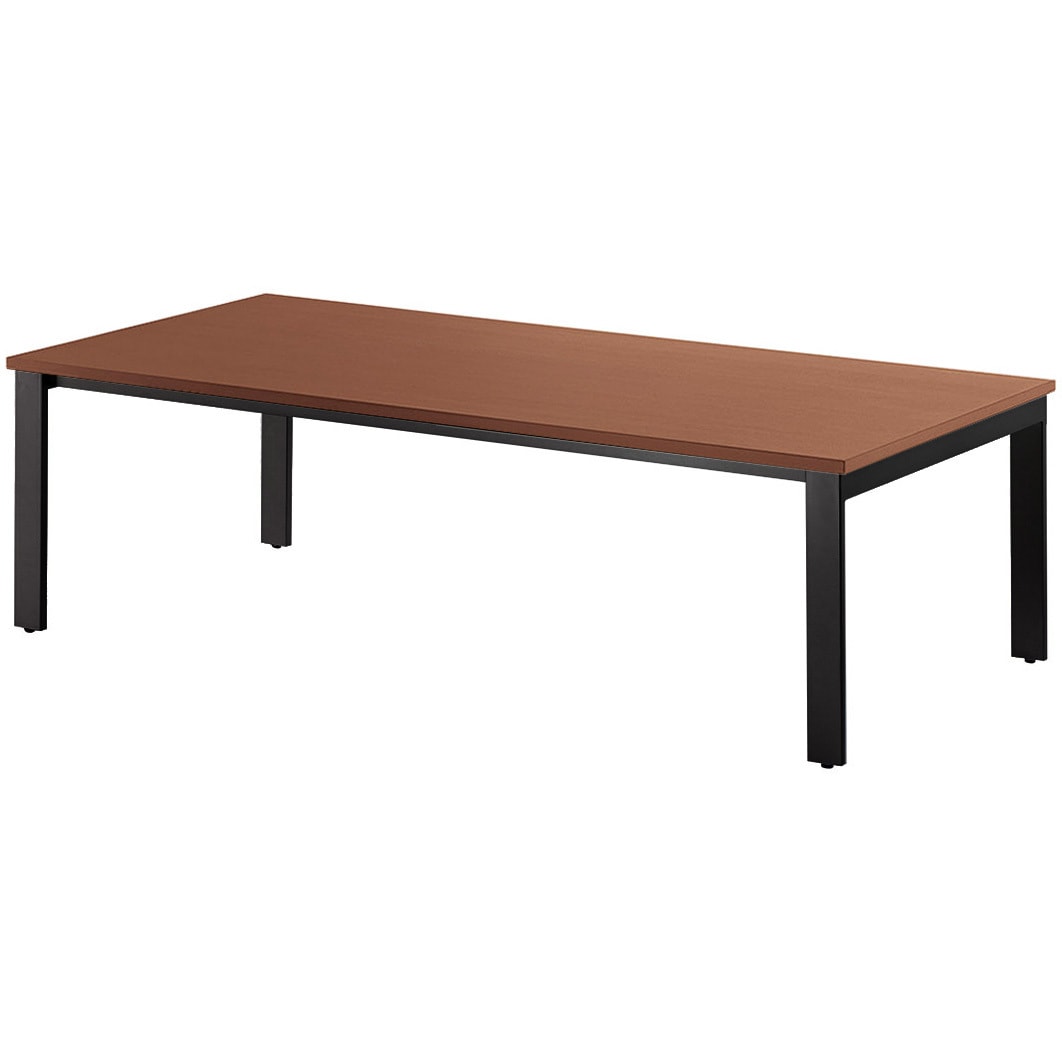 GUT-B2412-WN ビッグテーブル ニシキ工業 ウォールナット ブラック 幅2400mm奥行1200mm高さ720mm  GUT-B2412-WN