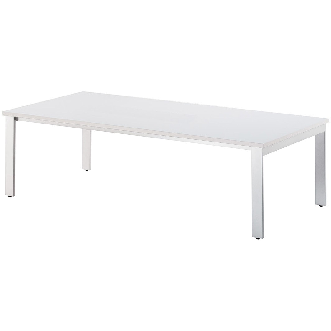 GUT-H2412-OW ビッグテーブル ニシキ工業 オフホワイト ホワイト 幅2400mm奥行1200mm高さ720mm  GUT-H2412-OW