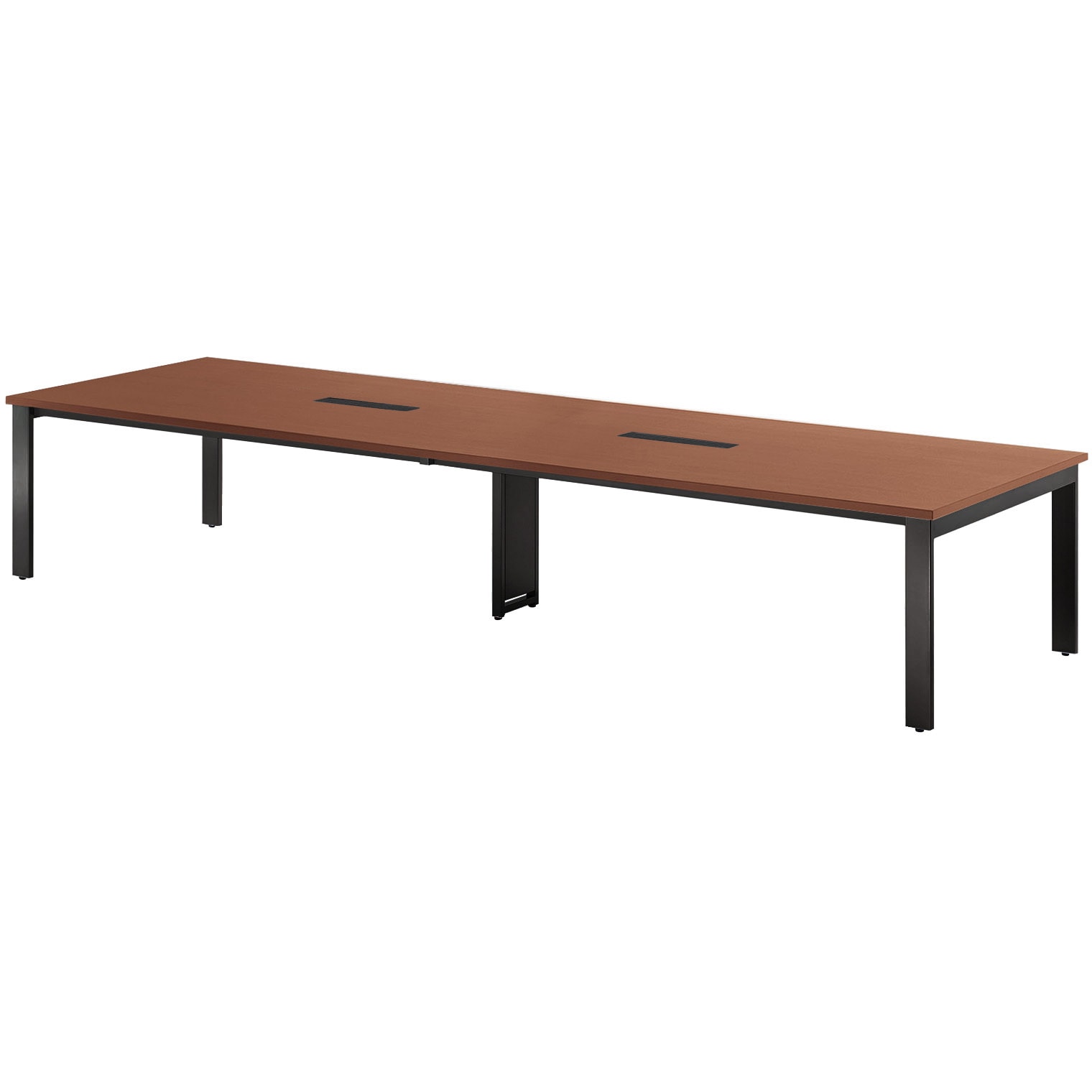 GUT-B4012W-WN ビッグテーブル ニシキ工業 ウォールナット ブラック 幅4000mm奥行1200mm高さ720mm  GUT-B4012W-WN