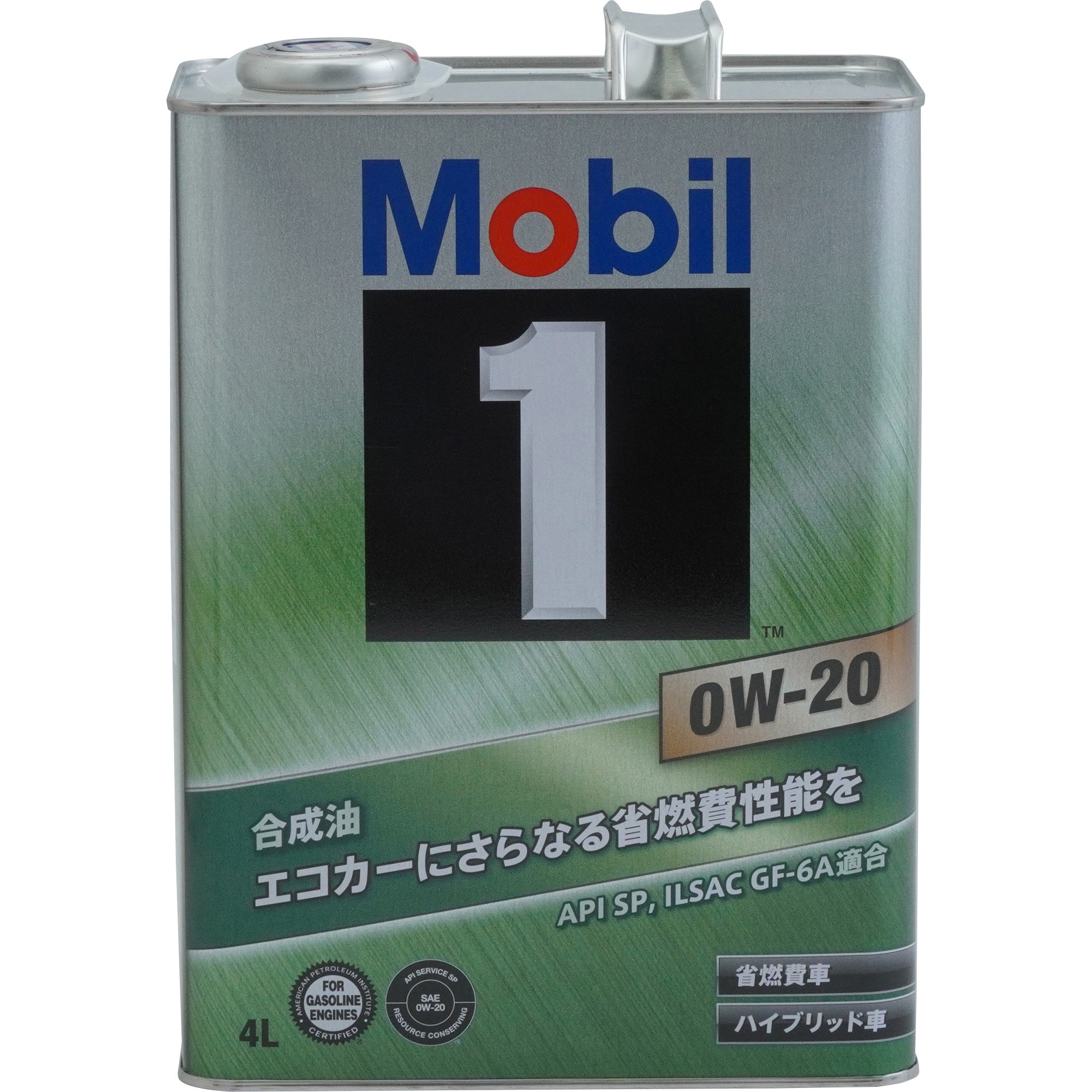 モービル1 　0W-20 4L缶1個