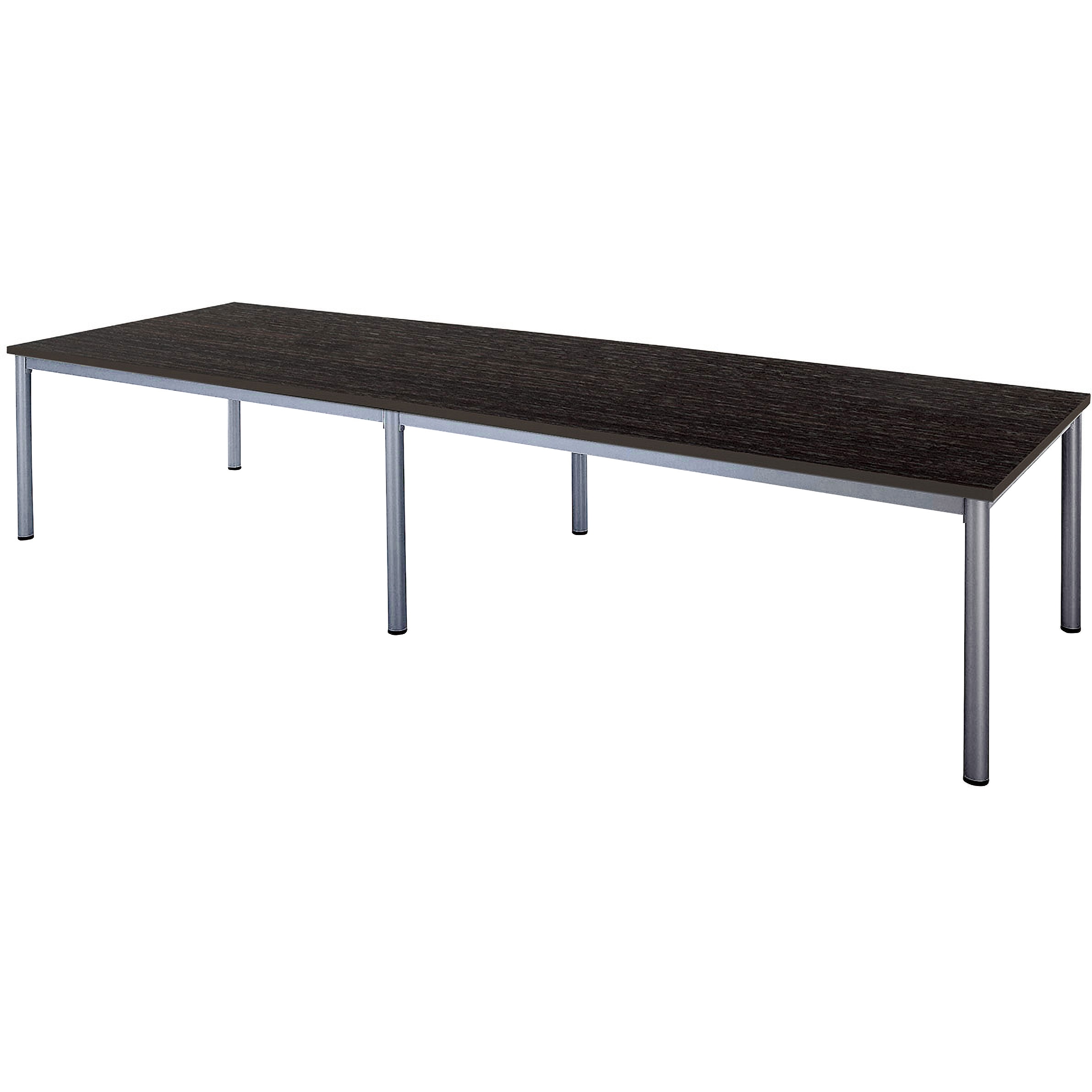 NWP-S3212-DW ビッグテーブル ニシキ工業 ダークウッド シルバー 幅3200mm奥行1200mm高さ720mm  NWP-S3212-DW 124,900円