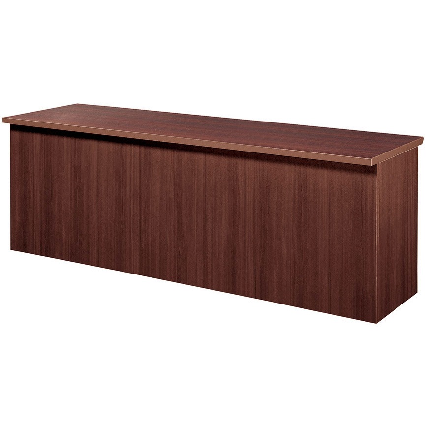 YFM-6020-MH ラウンドテーブル ニシキ工業 マホガニー 幅2000mm奥行600mm高さ700mm  YFM-6020-MH