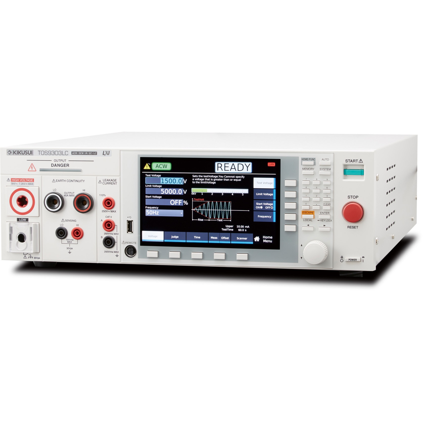即日発送！　麗しき磁律機壊 プリシク AC耐電圧・絶縁抵抗試験器 TOS5302 - 菊水電子工業株式会社