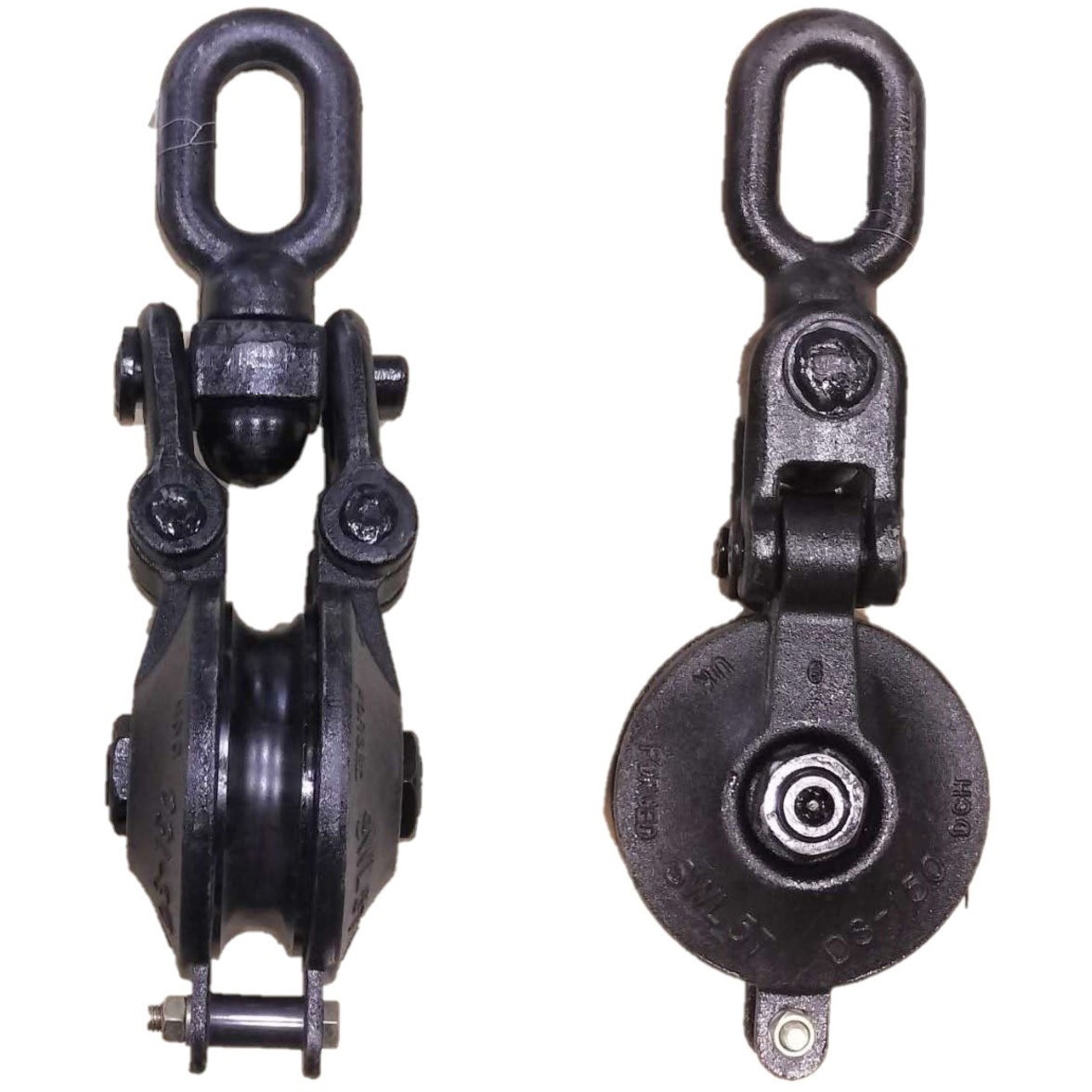 RSN-150 スナッチ式ブロック(使用荷重5t) 関西マリーン 1組 RSN-150