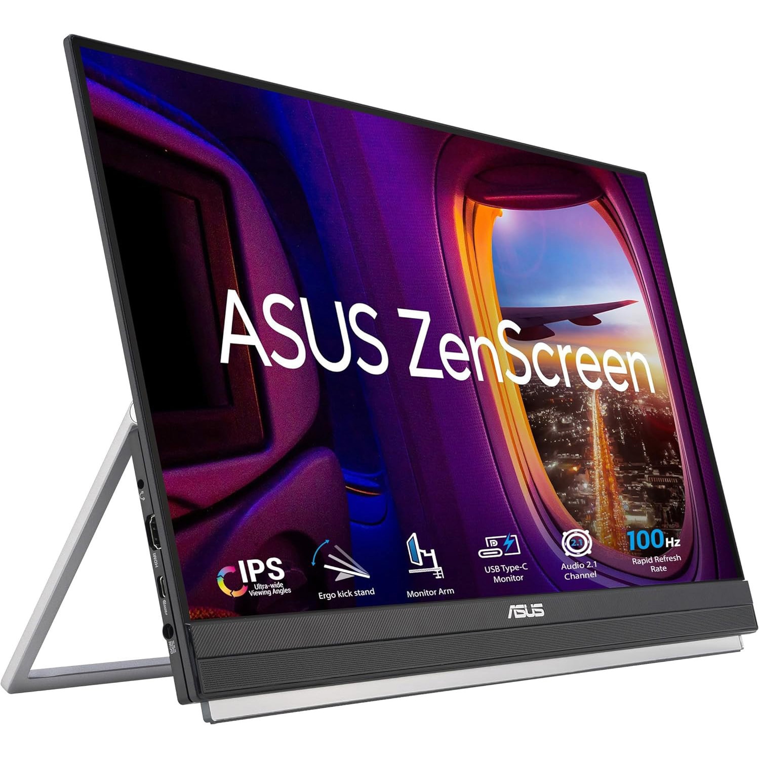 MB229CF 液晶モニタ 22インチ ポータブル FHDモニター MB229CF ASUS