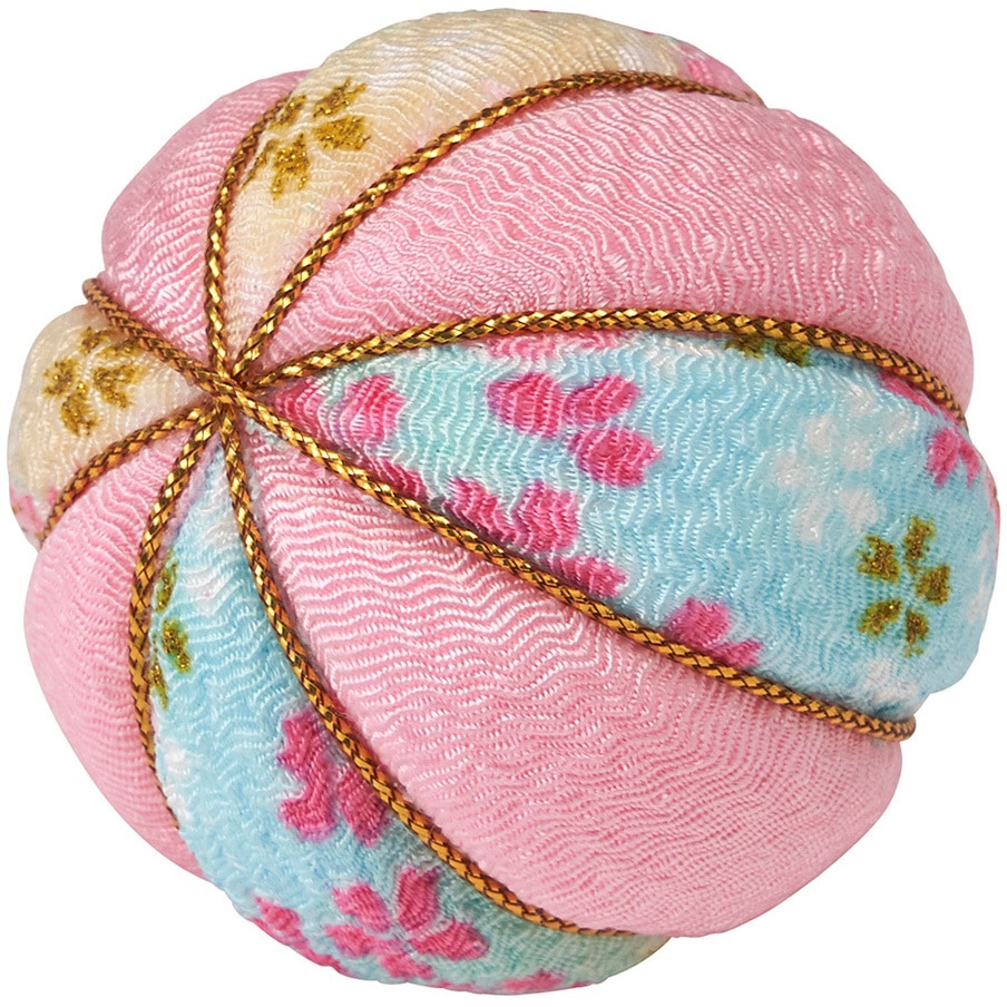 ZE000014-002 ちりめん花玉5cm 東京堂 オールシーズン 1袋(2個