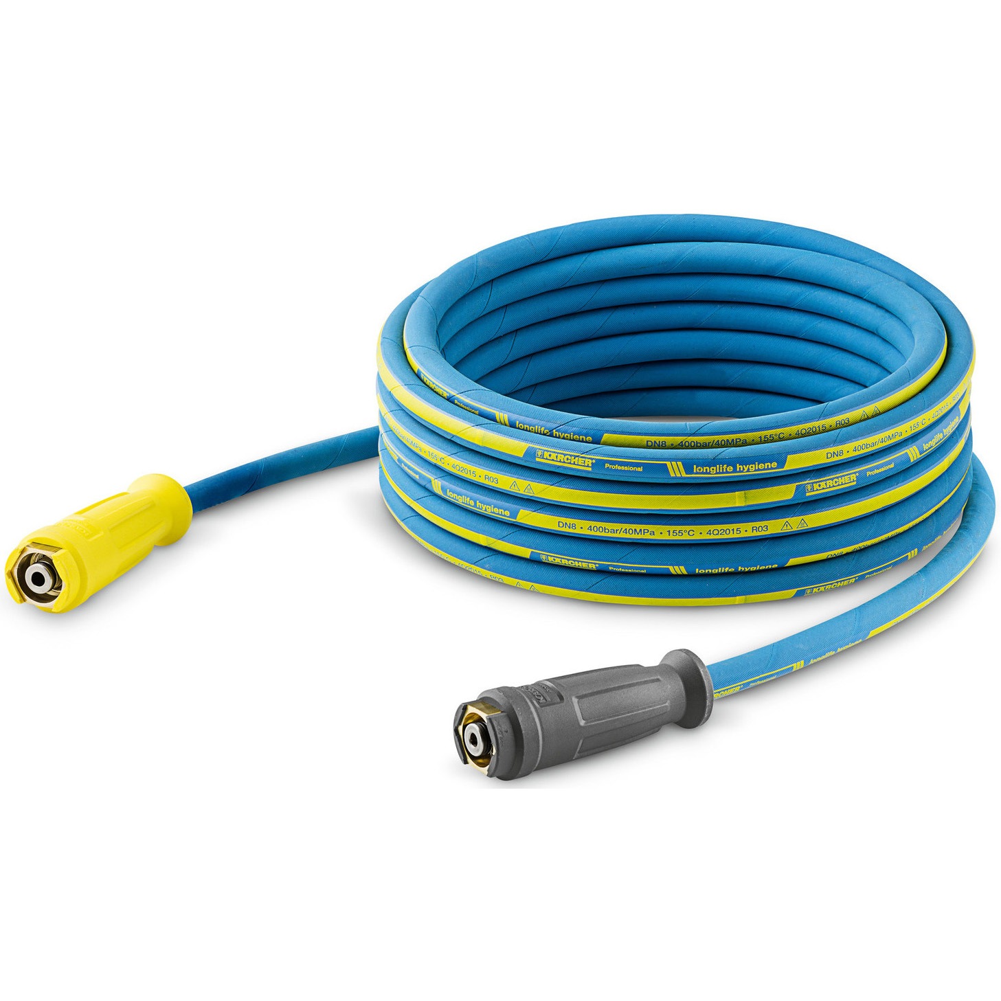 6.110-053.0 高圧ホース 食品用ロングライフ， 10 m， DN 8， 400 bar， 2 x EASY!Lock 1個 ケルヒャー 【通販モノタロウ】
