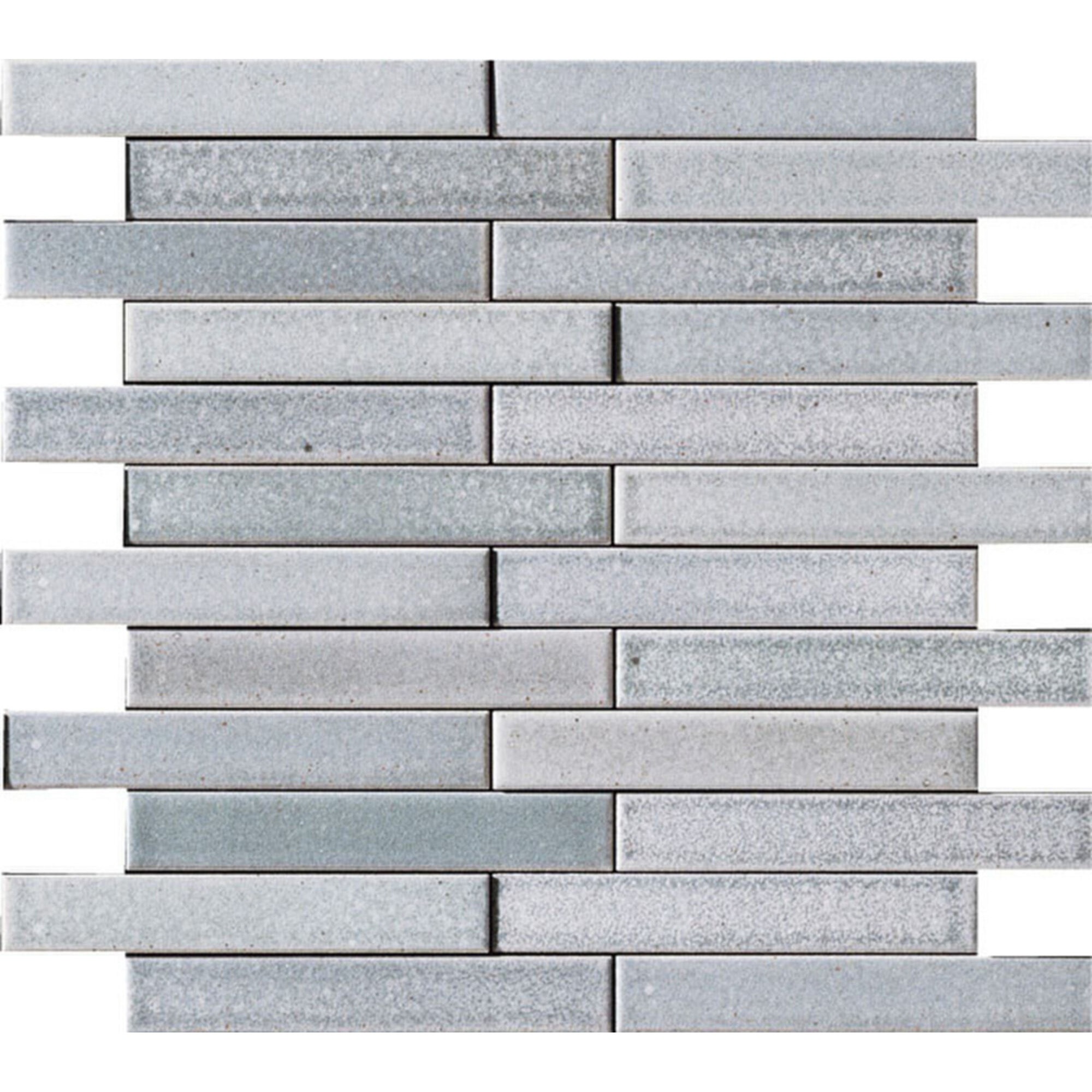 ECP-2515NET/NRC3 エコカラットプラス ノルディックカラー INAX(LIXIL) 形状25×151角ネット張り フォグブルー色 厚さ6.5・8.5mm 1ケース(11シート)