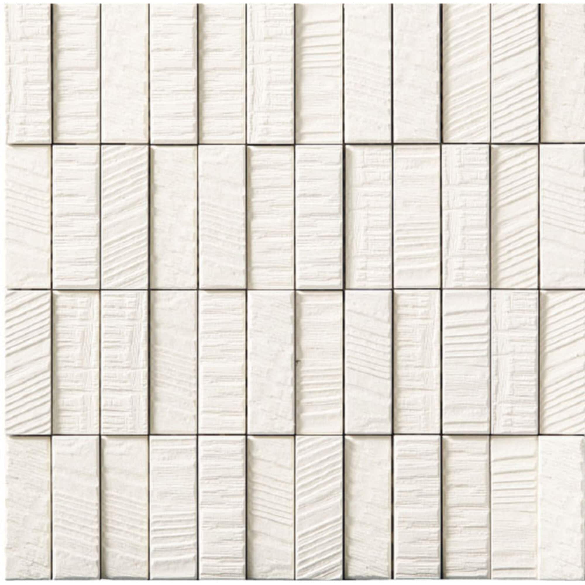 ECP-275NET/RGS1 エコカラットプラス ラフソーン INAX(LIXIL) 形状25×75角ネット張り ホワイト色 厚さ6.0・8.5mm 1ケース(11シート)