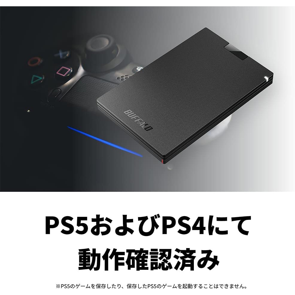 SSD-PG1.0U3-BC/D 外付けSSD ポータブル USB3.2 Gen1 Type-A