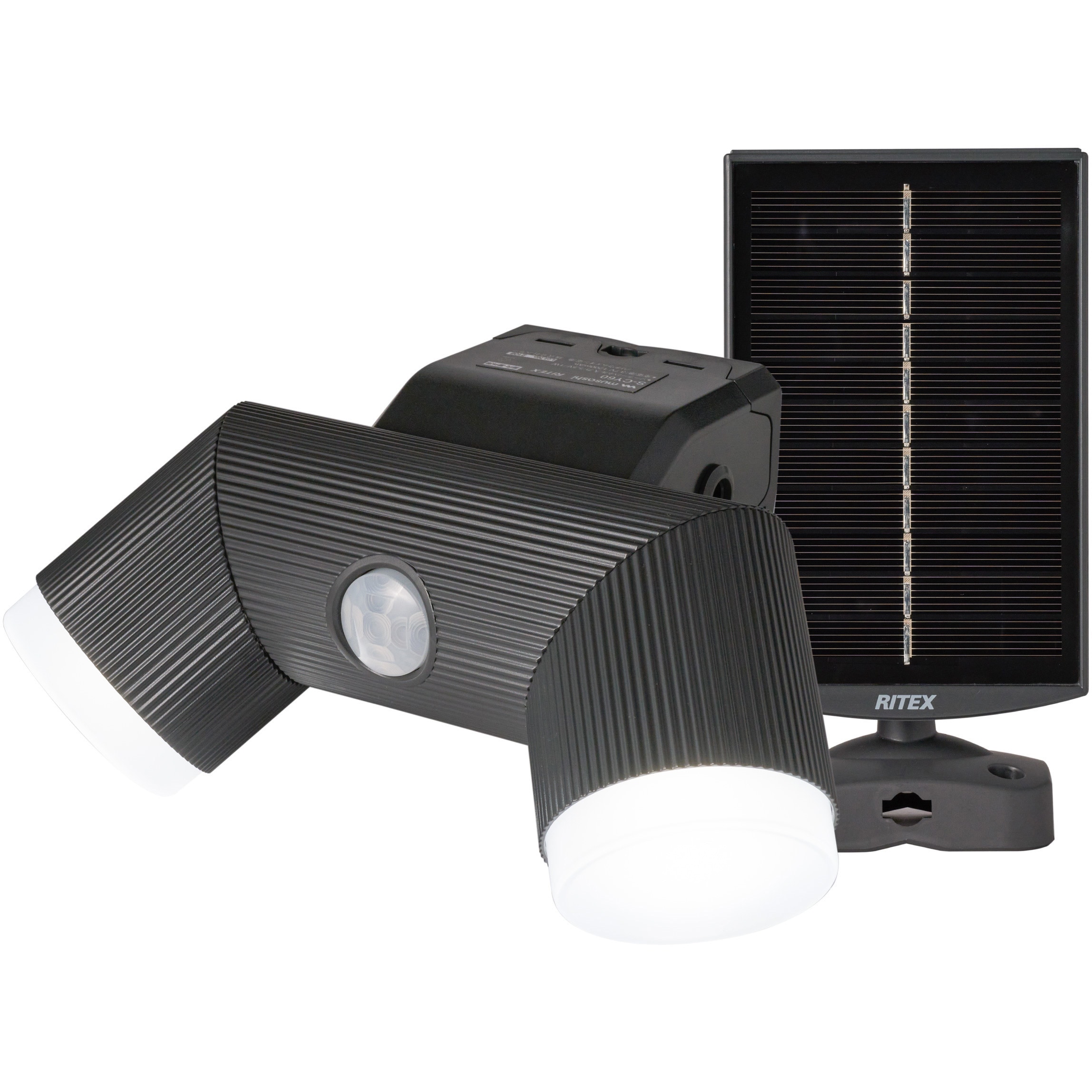 S-CY60 4.5W×2灯 LEDソーラーシンプルスタイルセンサーライト