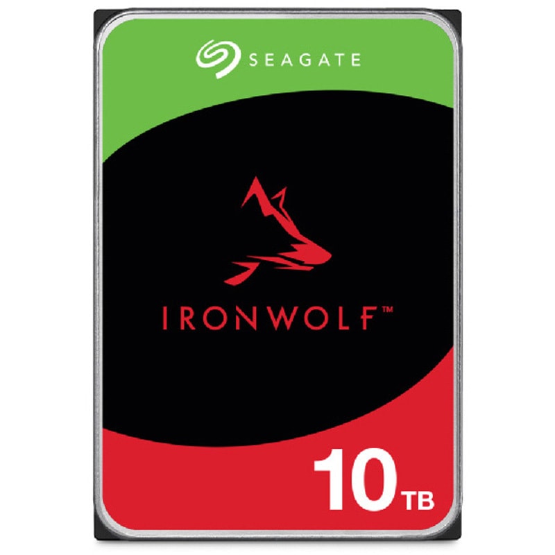 ST10000VN000 IronWolf 3.5【データ復旧3年付】 HDD(CMR)メーカー3年保証 256MB 24時間稼働 PC、NAS用 RVセンサー付 1台 SEAGATE 【通販モノタロウ】