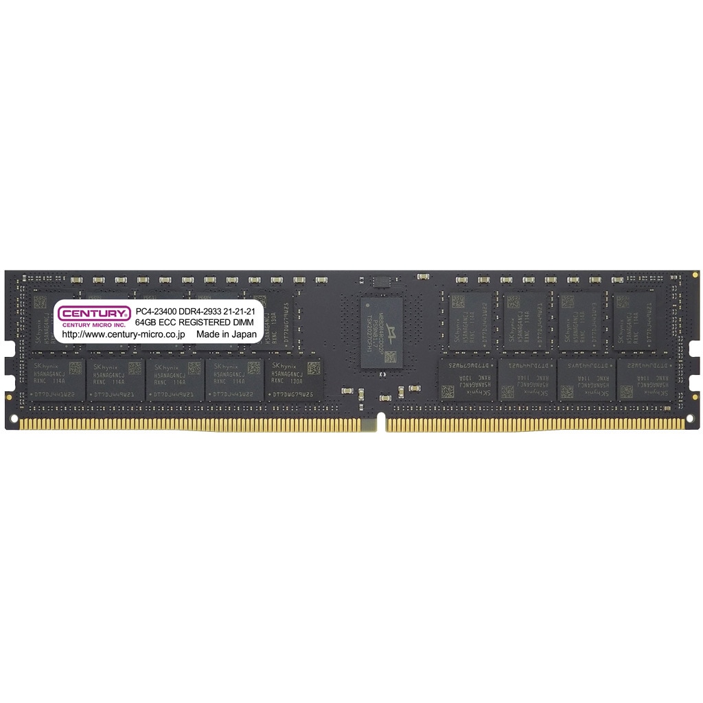 CB64G-D4RE293342 288ピン DDR4 64GB(64GB×1枚組) サーバー向け