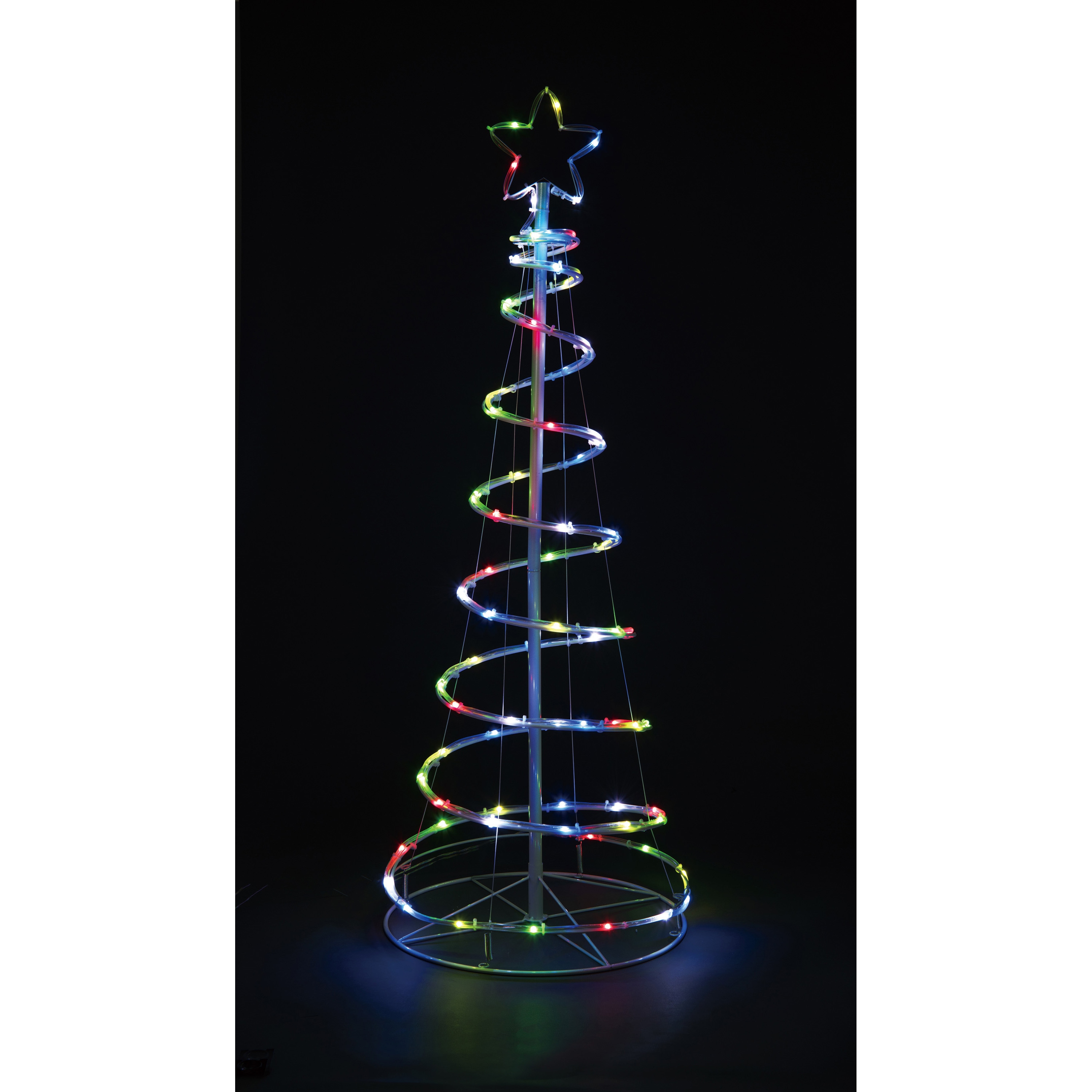 MR01365 LEDスパイラルポップアップツリー 東京ローソク製造 寸法150cm 1個 MR01365