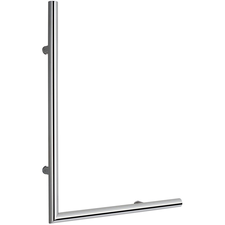 R4607R-700x500 ニギリバーL型Rタイプ(六角ボルト(M6)タイプ) RELIANCE(リラインス) ステンレス 長さ700×500mm寸法Φ32mm  R4607R-700x500