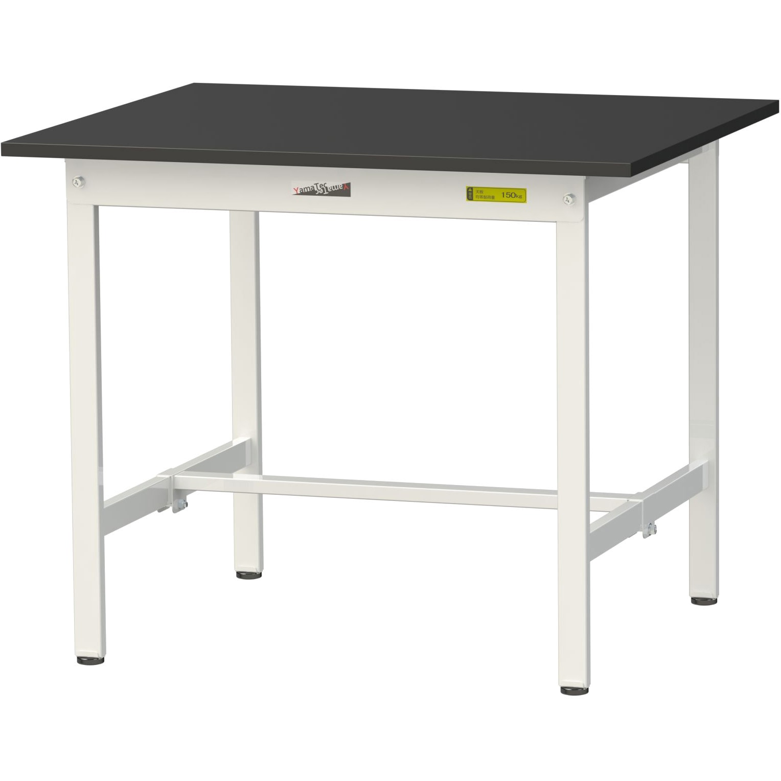 SLK-975-BKW 実験用軽量作業台/固定式_高耐薬品ケミテクト天板_ワーク