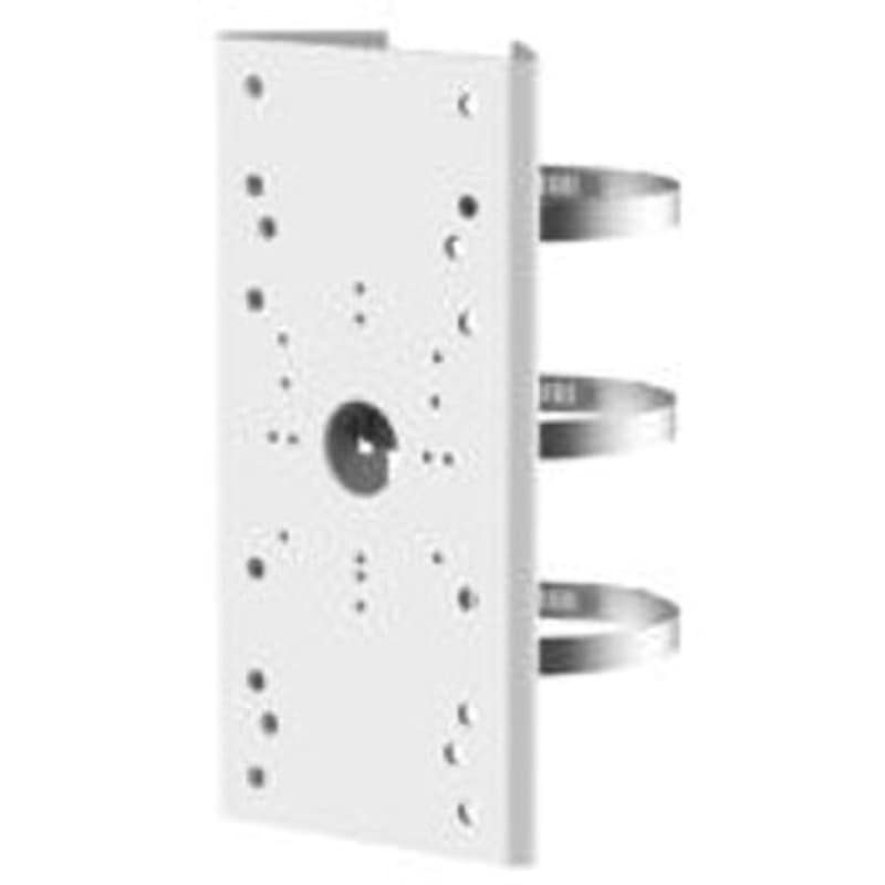 DS-1275ZJ バレットカメラ用 ポール取付金具 HIKVISION(ハイクビジョン) Hikvision ホワイト色