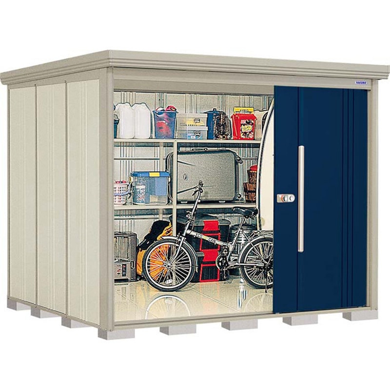 ND-Z2522D Mr，ストックマン ダンディ ND-2522 ディープブルー TAKUBO(タクボ/田窪工業所) 引き戸 一般型/結露減少型/背面棚タイプ 間口2532mm奥行2290mm高さ2110mm 124,900円