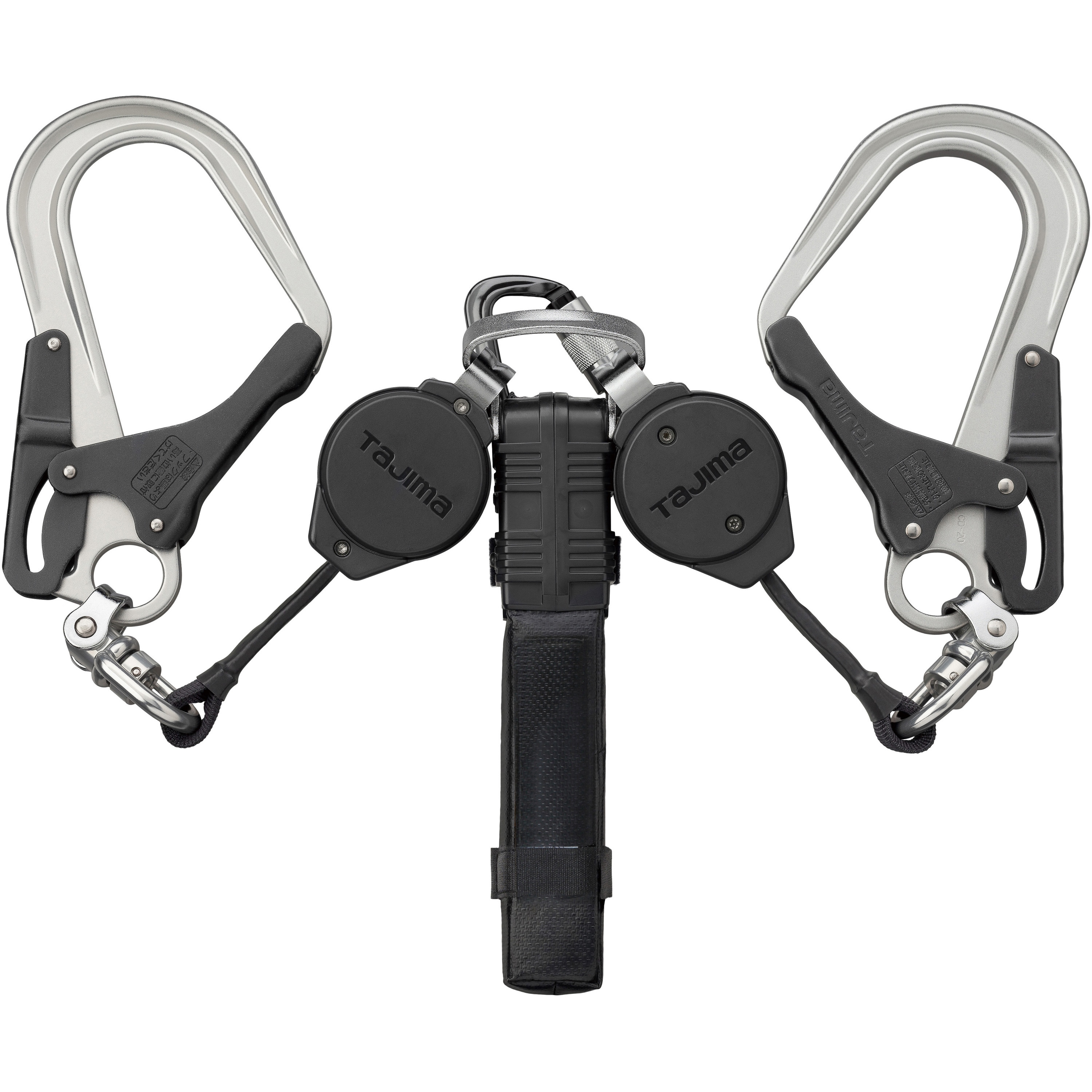 まこと　タジマ ハーネス用ランヤード VR150Lダブル A1VR150L-WL8 墜落制止用器具(安全帯) ハーネス用ランヤード VR150L