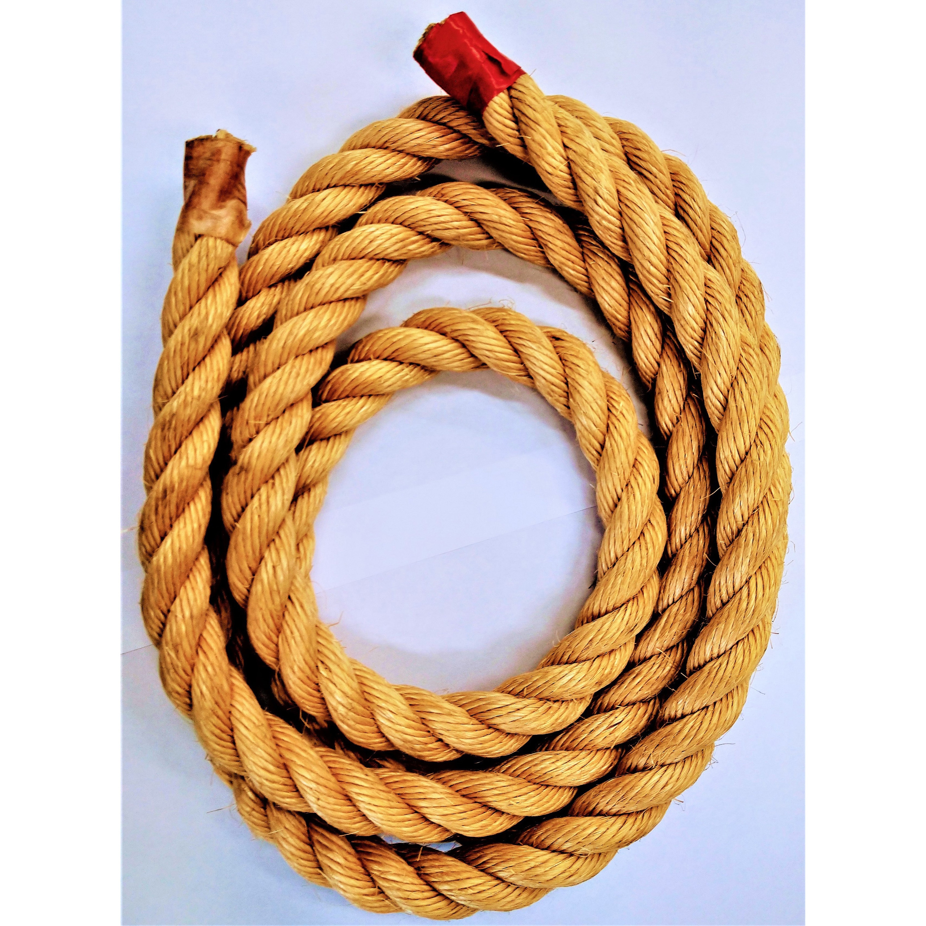 染サイザル麻ロープ 直径３０ｍｍ 長さ８０メートル巻き 通販