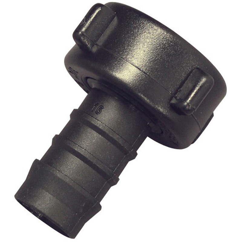 PPMS-1010 ポリプロピレン(PP) メスストレート ノーブランド 適合ホース内径8mm 1袋(5個) PPMS-1010