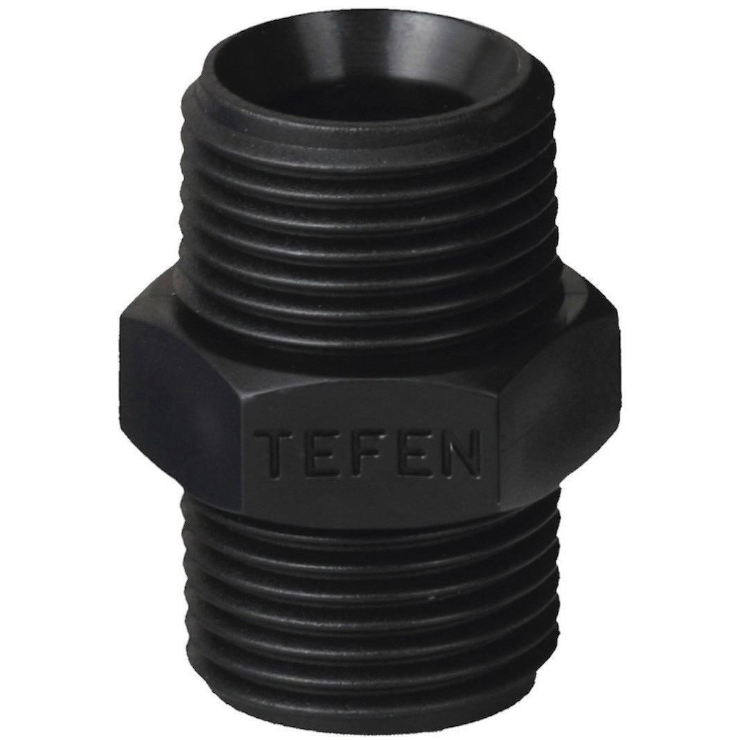 PPNI-08 ポリプロピレン(PP) 六角ニップル 1袋(5個) ノーブランド 【通販モノタロウ】 6,706円