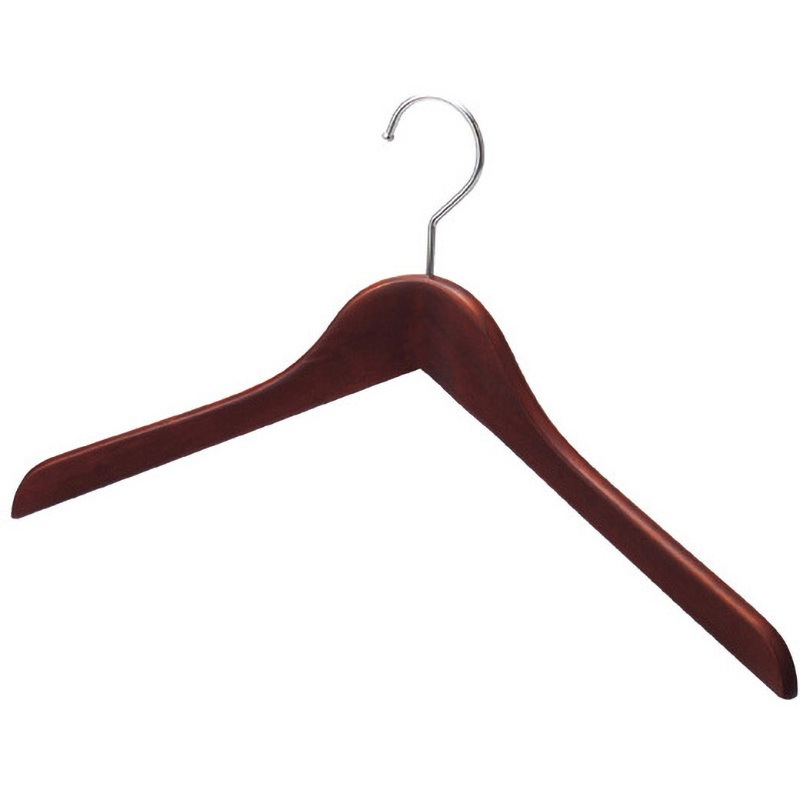 6533-63108 木製ハンガー ブラウン 屈折型 1セット(60本) ストア・エキスプレス 【通販モノタロウ】
