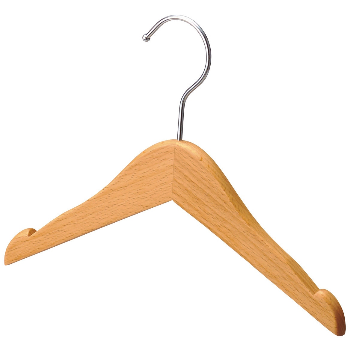 6533-16575 子供用木製ハンガークリア 1セット(60本) ストア・エキスプレス 【通販モノタロウ】 14,024円