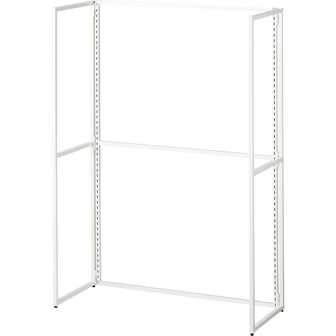 3512-150 フォールディングスリット什器 片面 ストア・エキスプレス 荷重100kg 寸法(内寸)92.6×36.1cm幅96.4cm奥行38cm高さ135cm 1台 3512-150