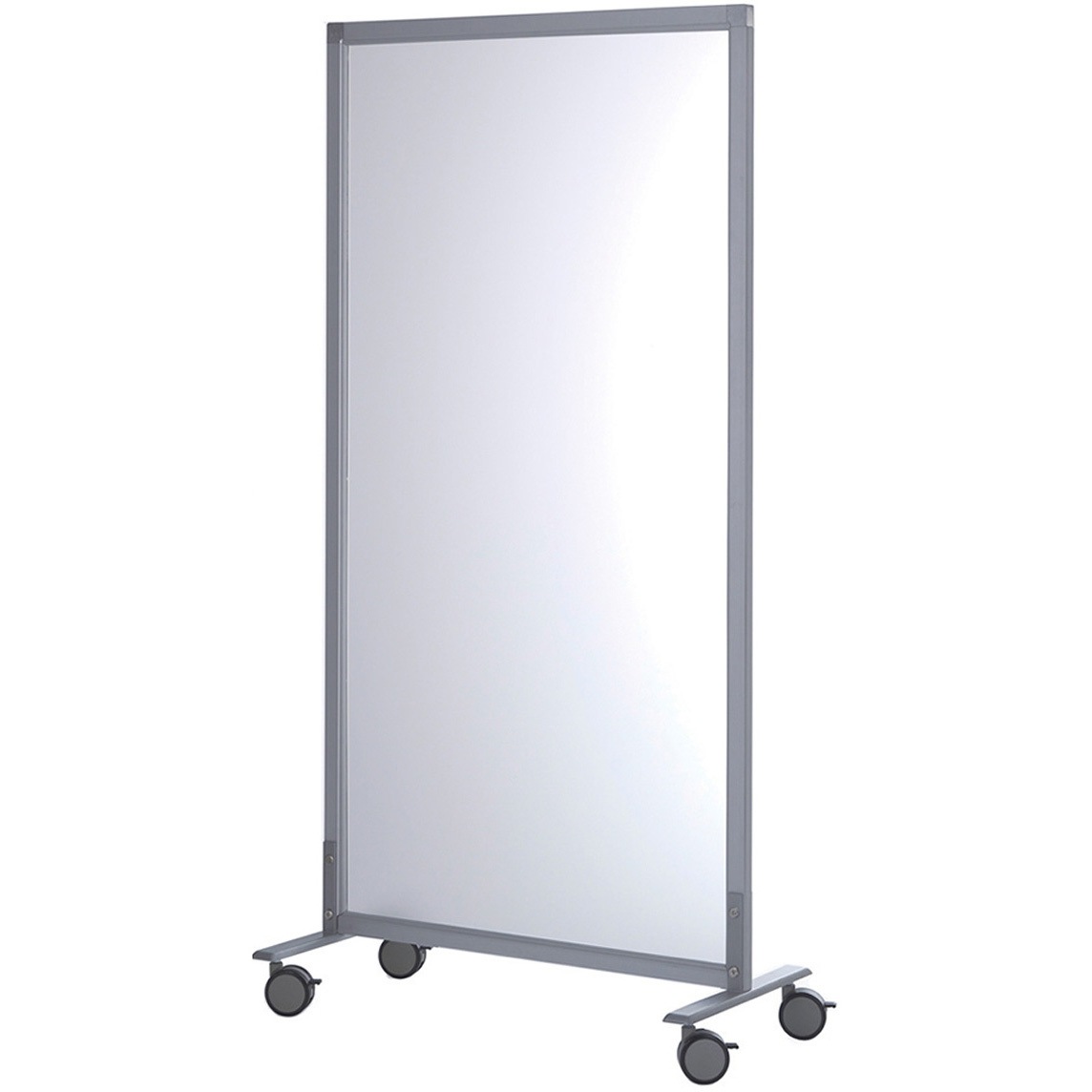 7192-200 パーテーション シンプルスクリーン 半透明 ストア・エキスプレス 幅81.6cm奥行40cm高さ161.6cm 1台 7192-200