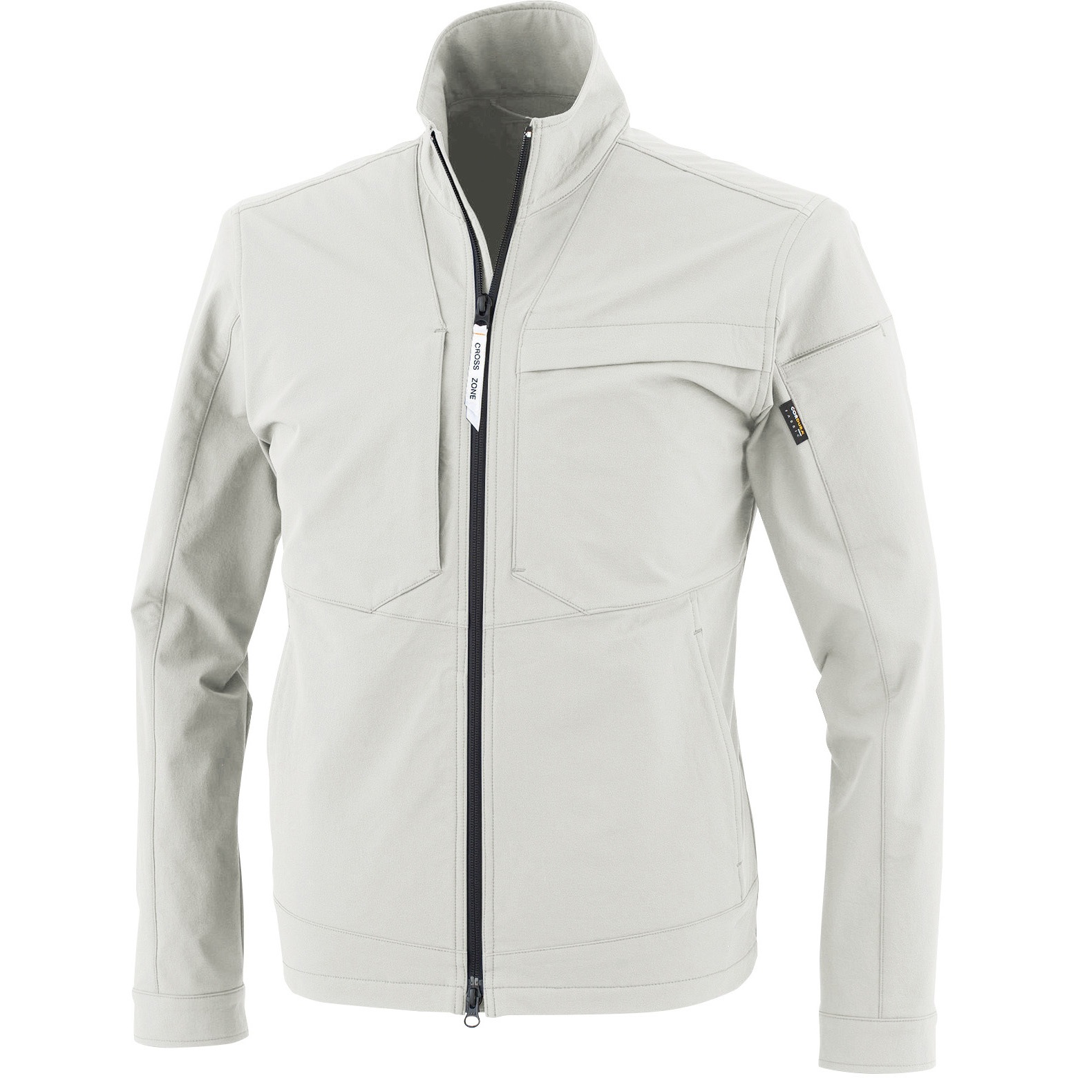 2210 長袖ブルゾン ジーベック シルバーグレー色 L着丈64cm