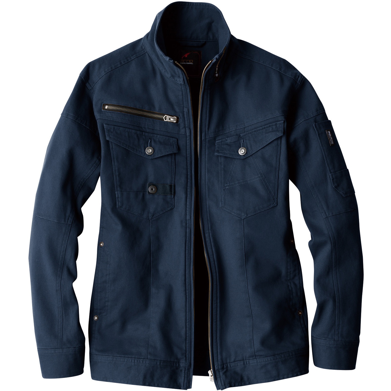 EBA126 EARLY BIRD ARNO ストレッチブルゾンEBA126 bigborn(ビッグボーン) ダークネイビー色 5L着丈72cm 4,996円