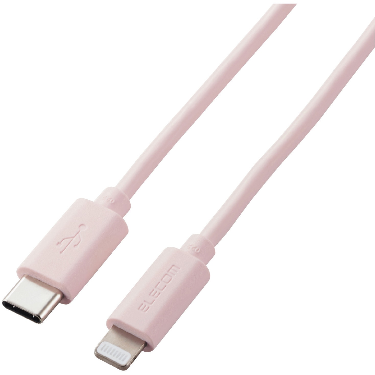 U2C-APCL10PN ライトニングケーブル Type-C-Lightning 1m エレコム
