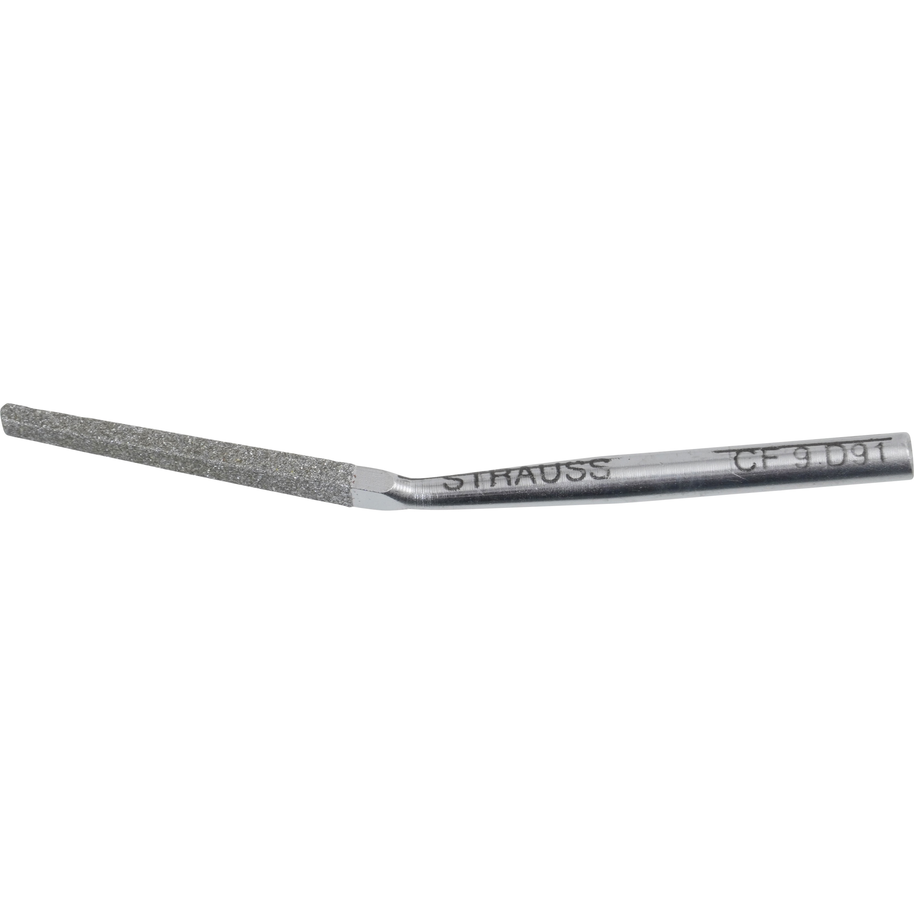 CF9-D91 ダイヤモンドヤスリ CF (ハンドグラインダー用ショートコテヤスリ) STRAUSS 粒度#170/200相当 全長55mm  CF9-D91