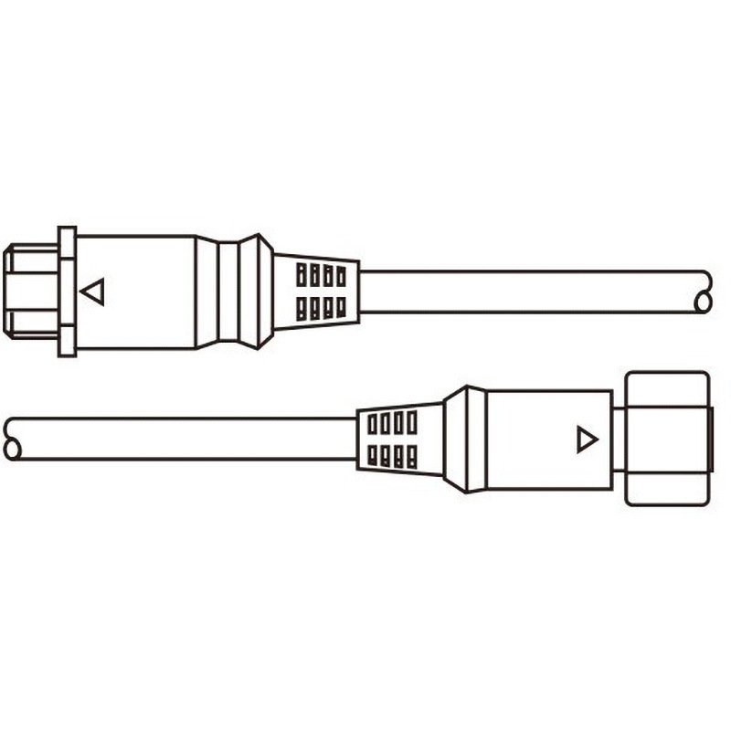 CCA-415-100 CC-2000シリーズ用 防水仕様延長ケーブル 10M(Φ6.7) 1台 クラリオン (Clarion) 【通販モノタロウ】